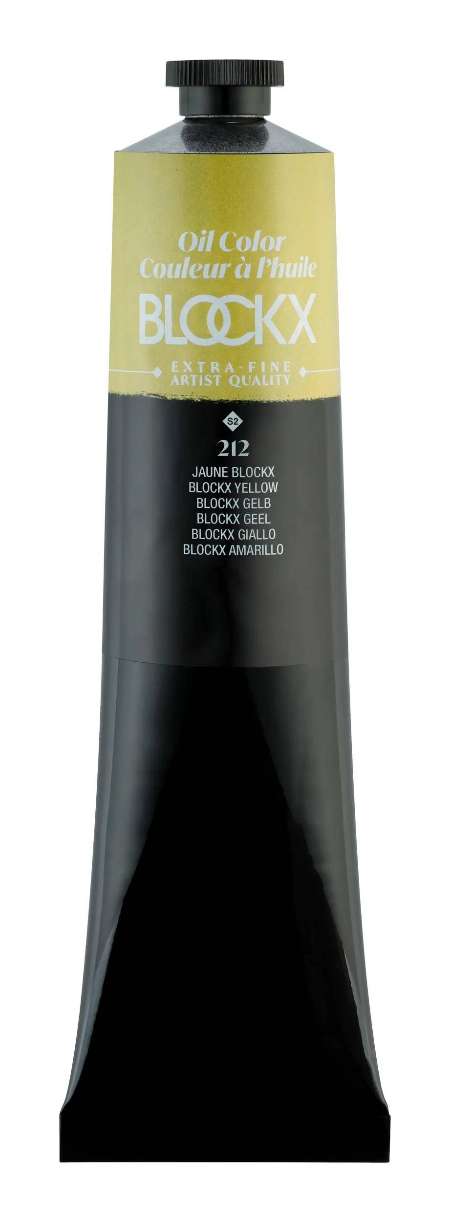 Blockx Ölfarbe, Gelb Blockx - Tube 200ml - Blockx Gelb 216212BXC