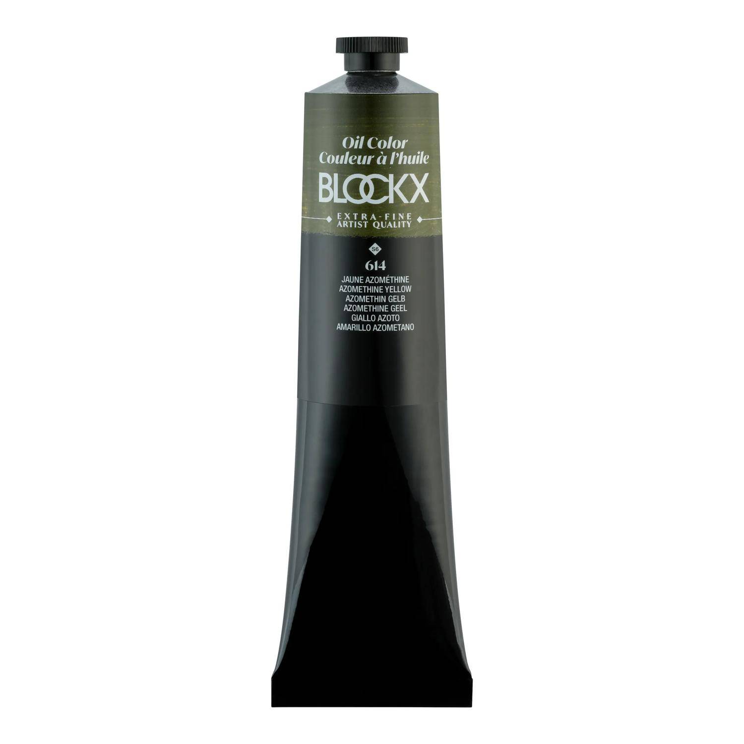 Blockx Ölfarbe, Azomethingelb - Tube 200ml - Azomenthingelb 216614BXC