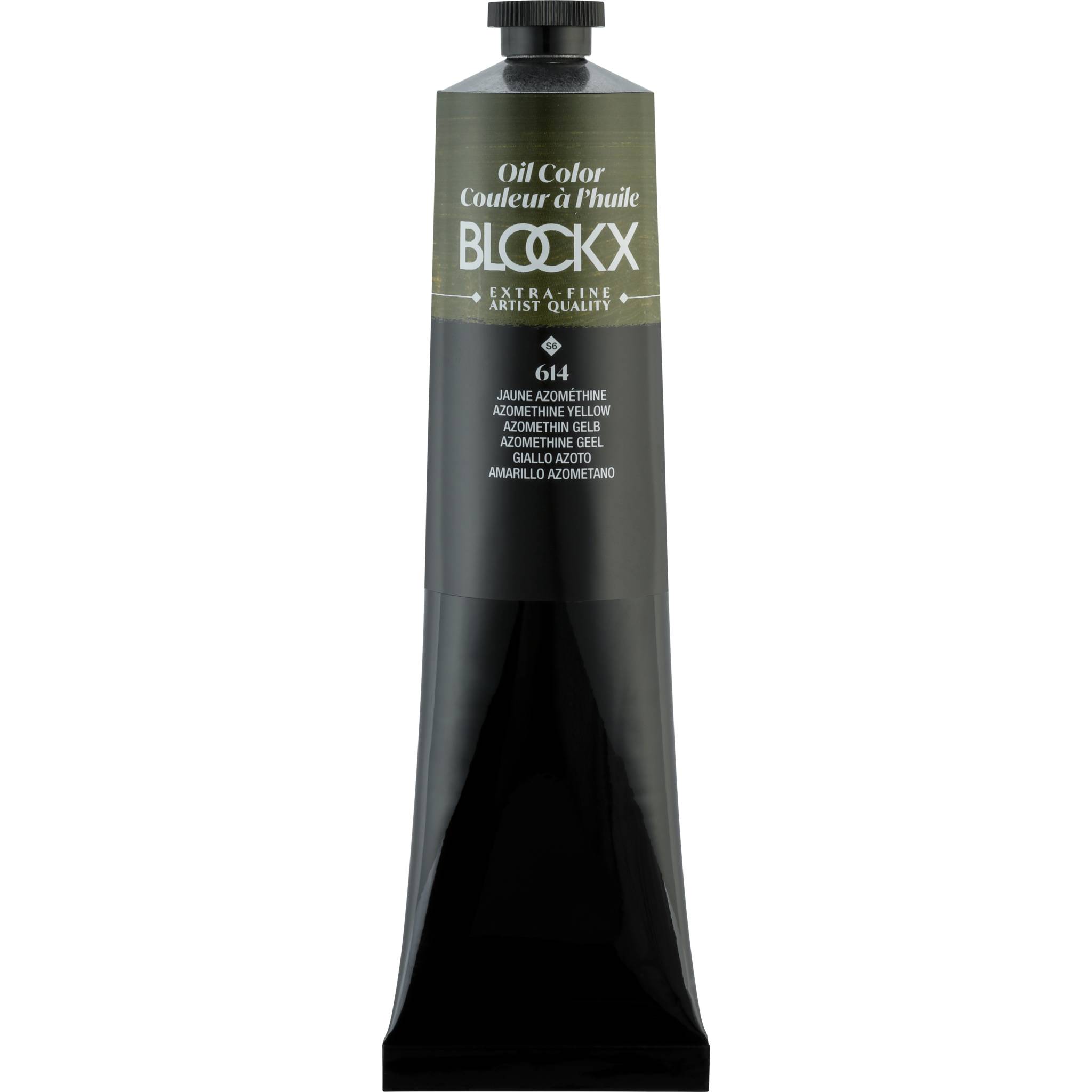 Blockx Ölfarbe, Azomethingelb - Tube 200ml - Azomenthingelb 216614BXC