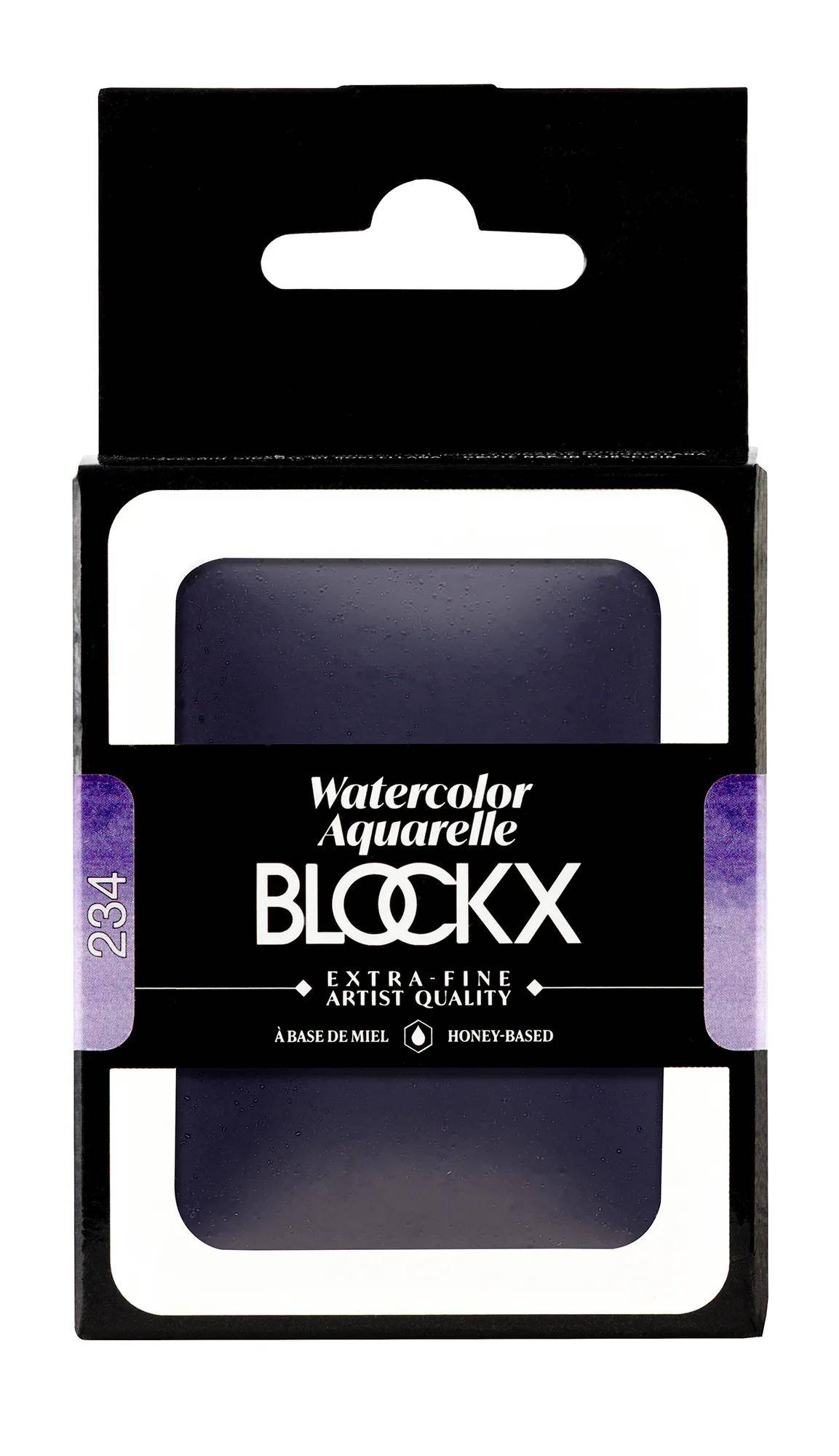 Blockx Aquarellfarbe, Großer Napf 18ml Ultramarinviolett 45234BXC