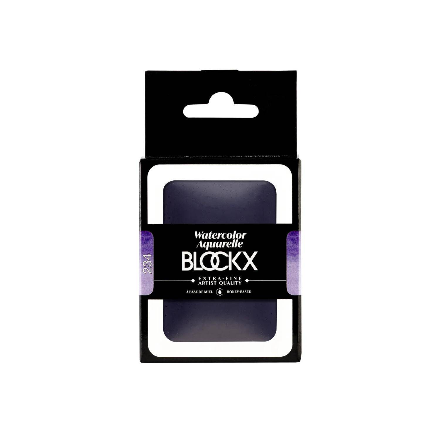 Blockx Aquarellfarbe, Großer Napf 18ml Ultramarinviolett 45234BXC