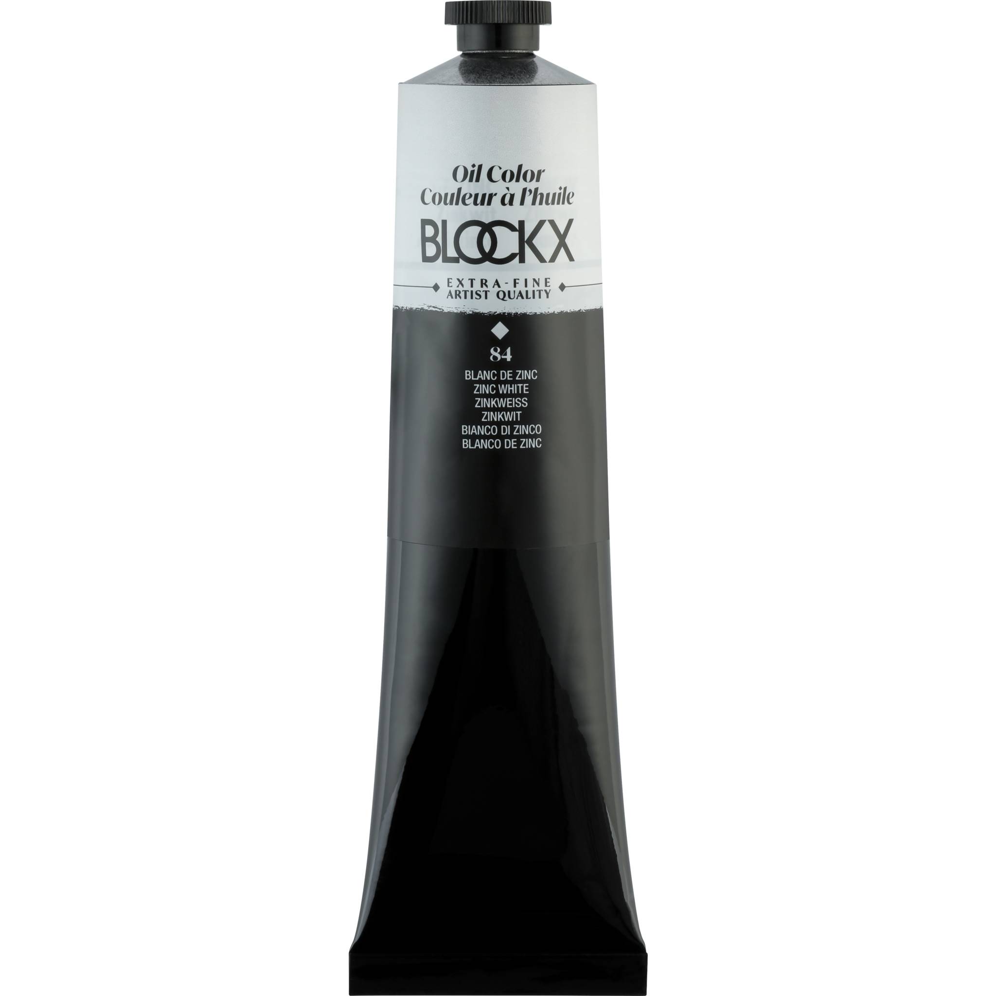 Blockx Ölfarbe, Zinkweiß - Tube 200ml - Zinkweiß 216084BXC