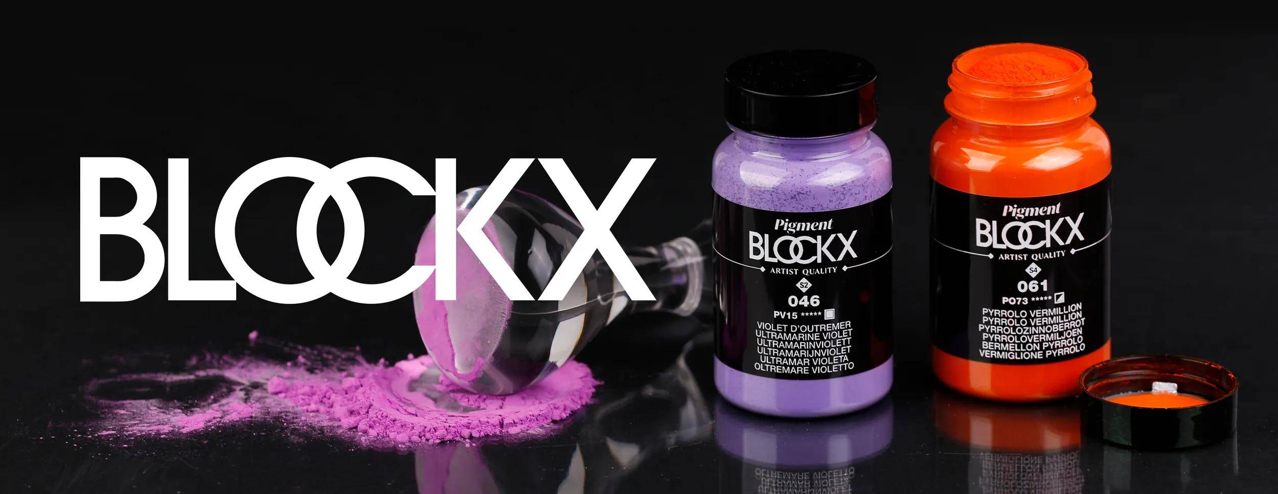 Blockx Pigment Pyrrolozinnoberrot 100ml / 30g 51061BXC
