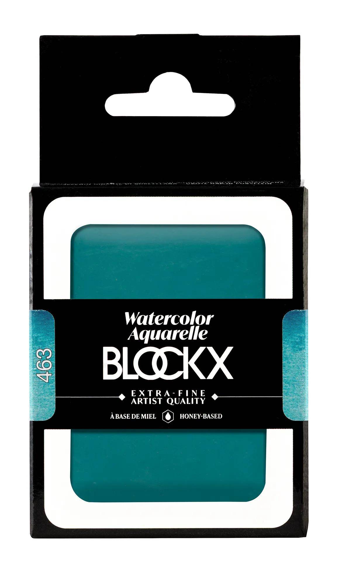 Blockx Aquarellfarbe, Türkisgrün - Großer Napf 18ml - Türkisgrün 45463BXC