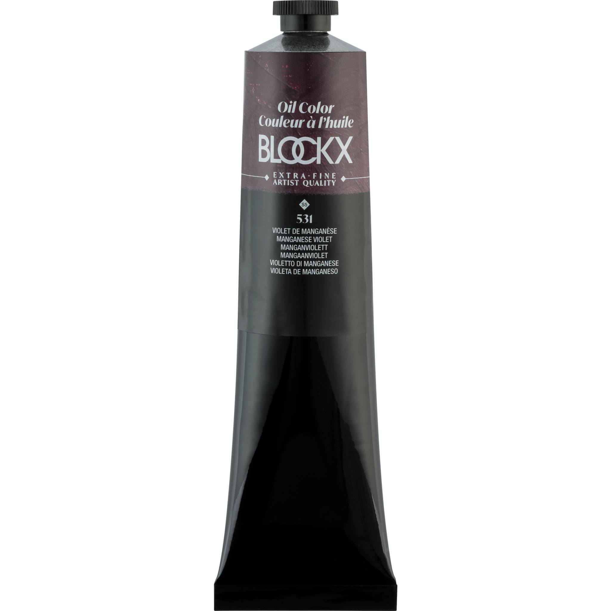 Blockx Ölfarbe, Manganviolett - Tube 200ml - Manganviolett 216531BXC