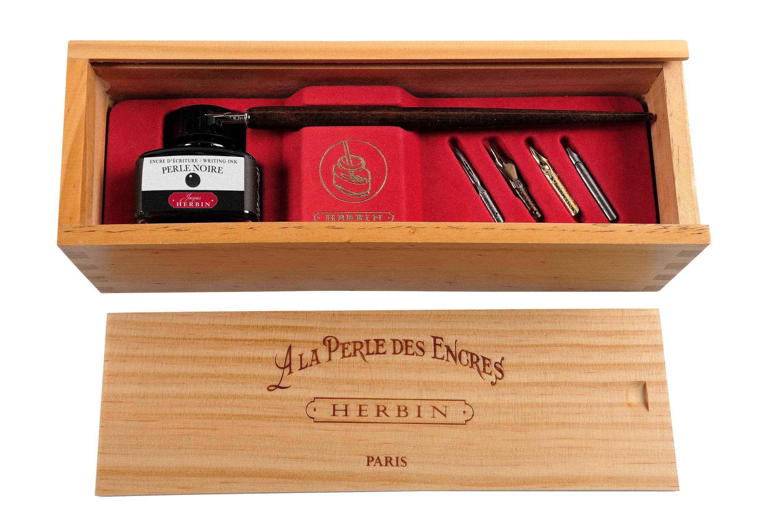 Jacques Herbin Schreibset La Perle Noire 27009T
