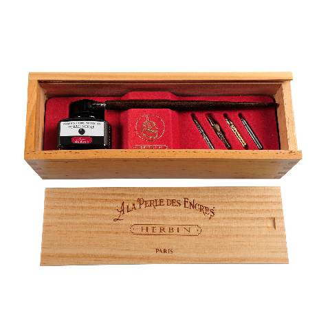 Jacques Herbin Schreibset La Perle Noire 27009T