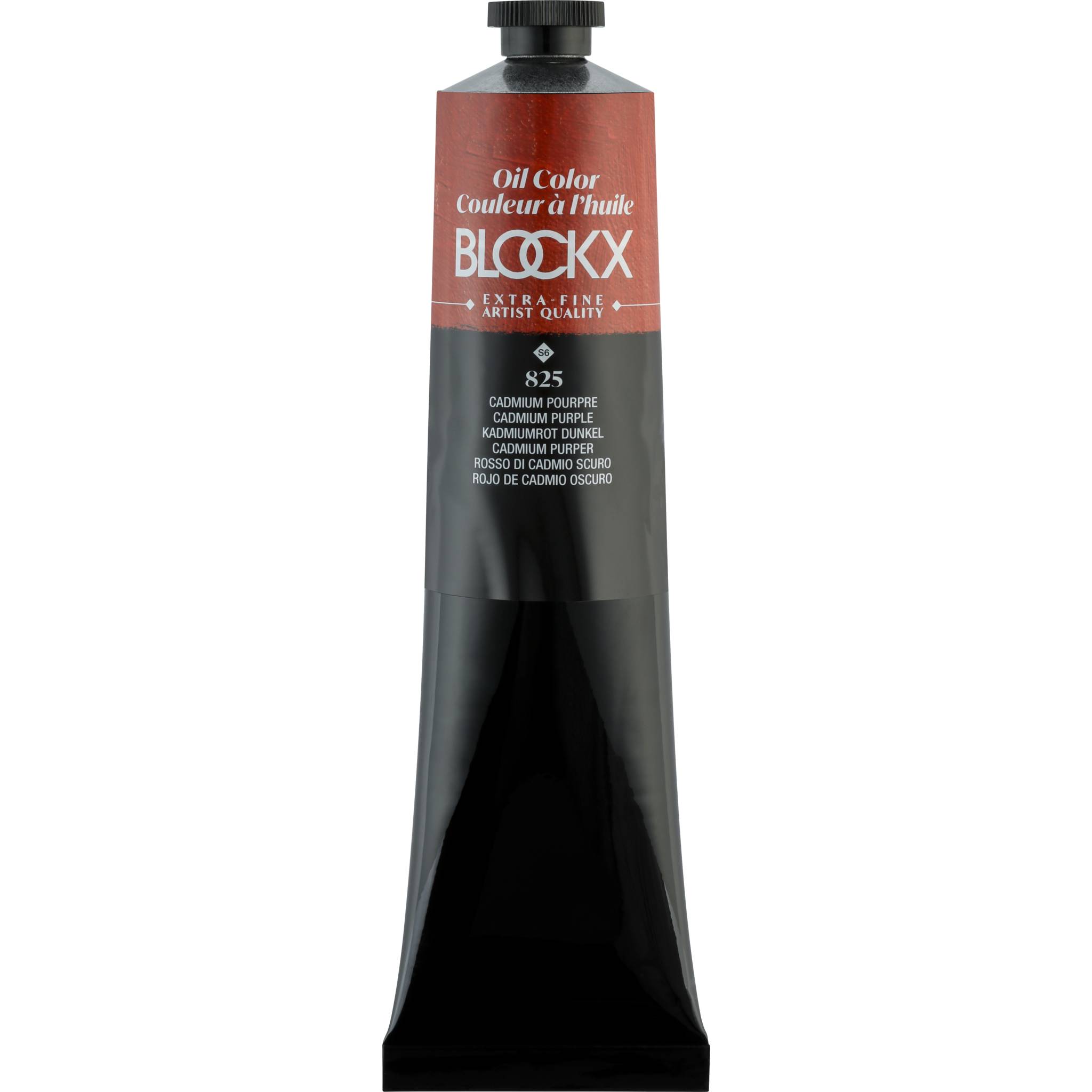 Blockx Ölfarbe, Kadmiumrot dunkel - Tube 200ml - Cadmium Pourpre 216825BXC