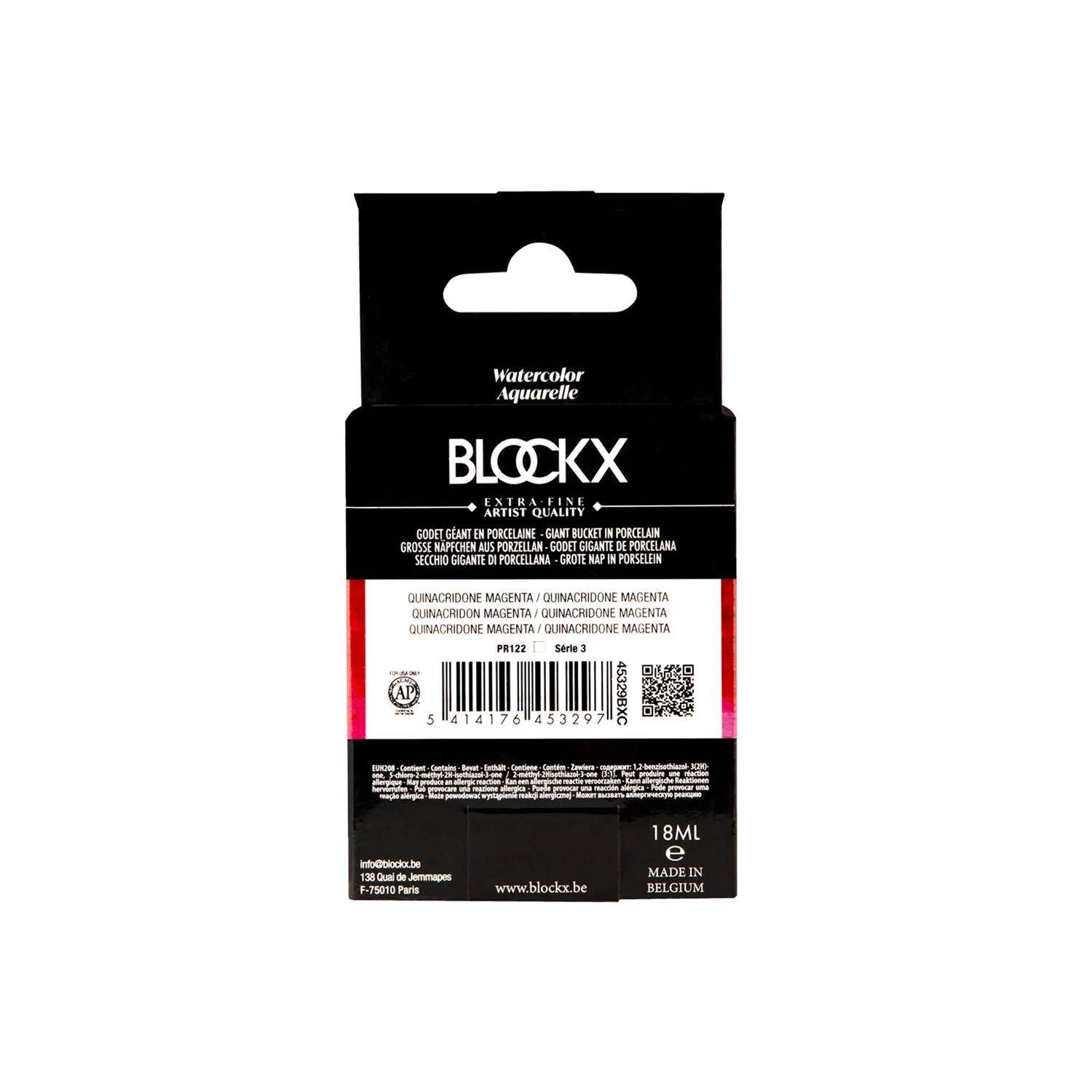 Blockx Aquarellfarbe,Quinacridon Magenta Riesennpf Quinacridon Magenta 45329BXC