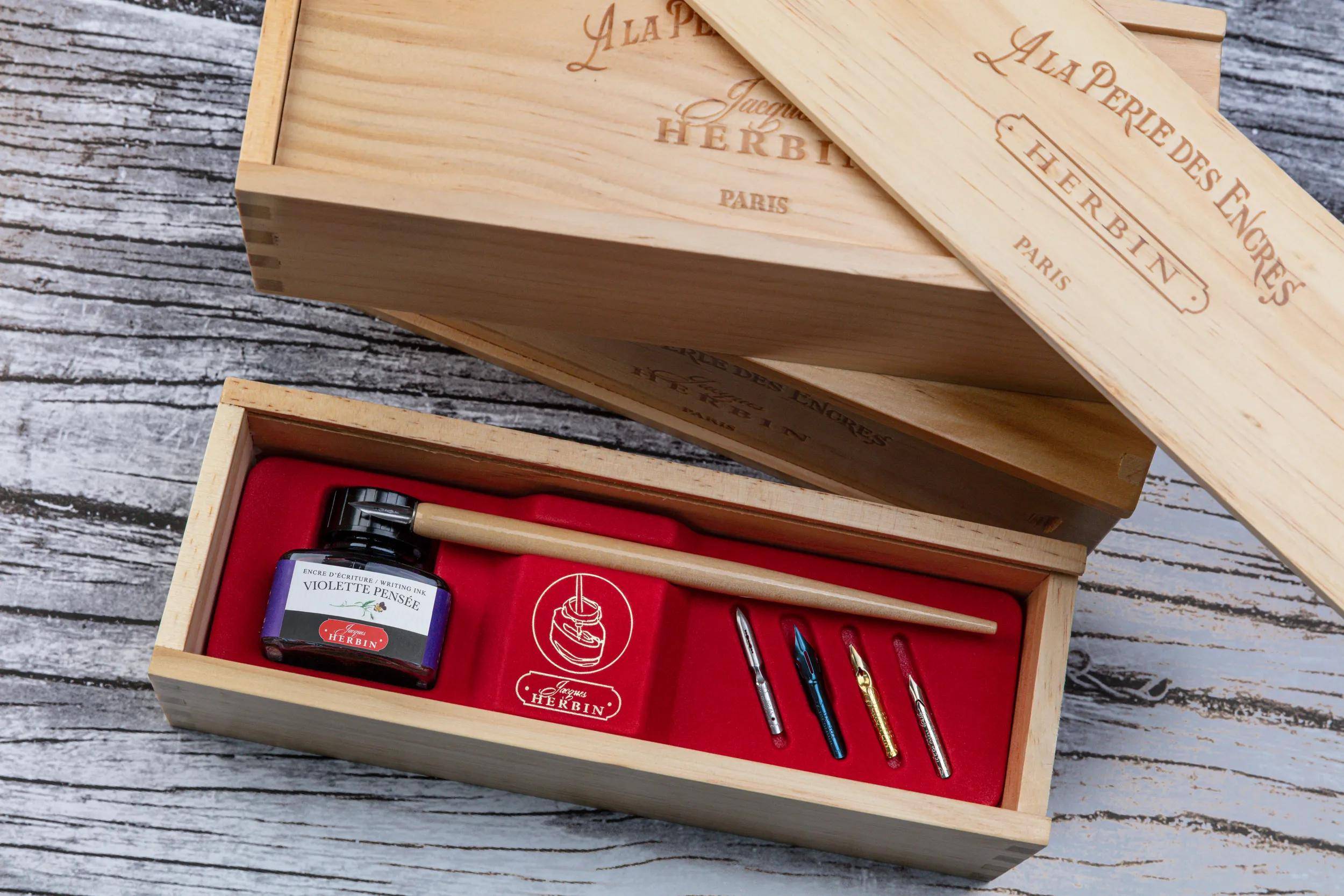 Jacques Herbin Herbin, Schreibset Violette Pensée 27077T