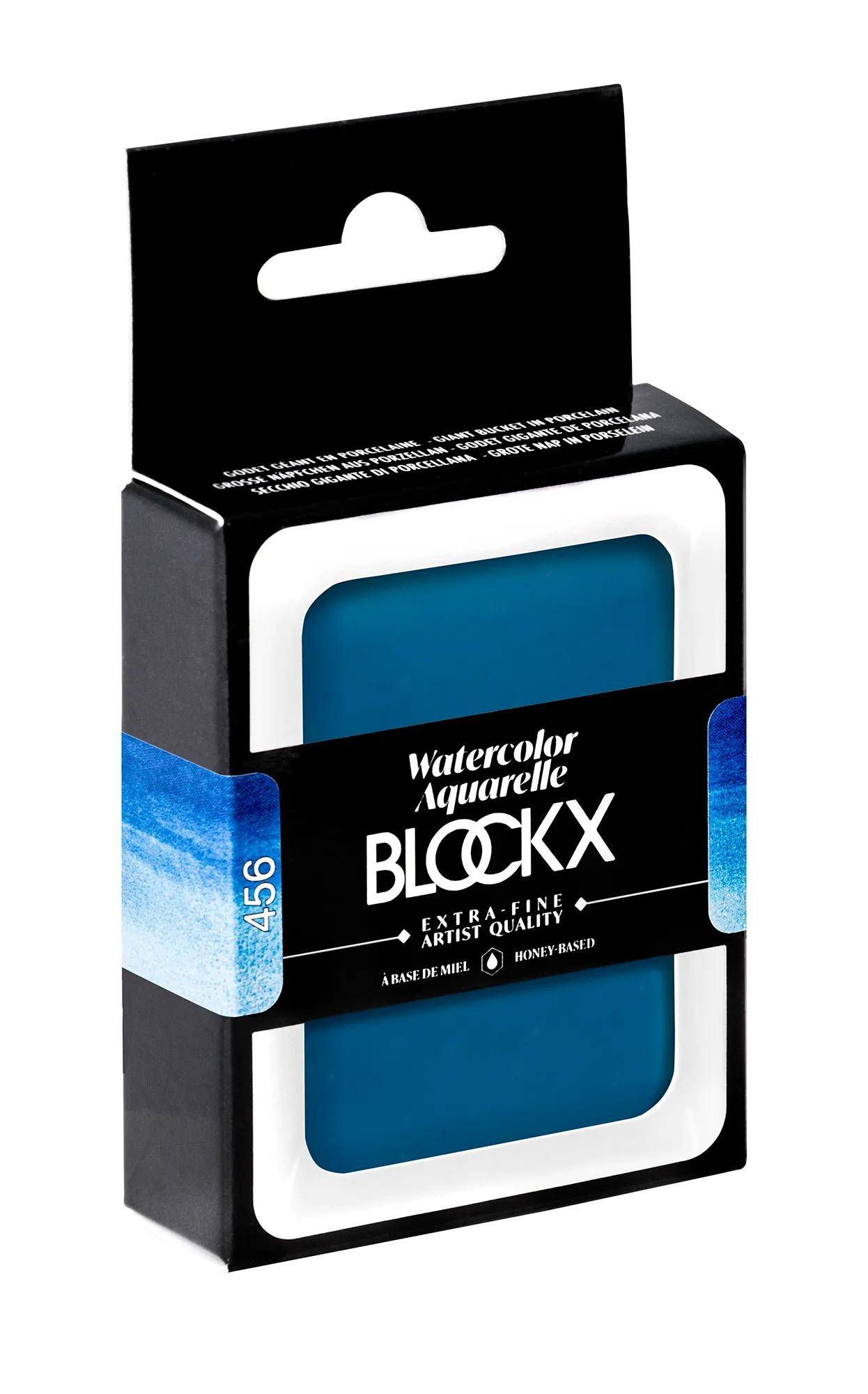 Blockx Aquarellfarbe, Türkisblau - Großer Napf 18ml - Türkisblau 45456BXC