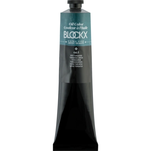 Blockx Ölfarbe, Türkisgrün - Tube 200ml - Türkisgrün 216663BXC Blockx Ölfarbe, Türkisgrün - Tube 200ml - Türkisgrün 216663BXC