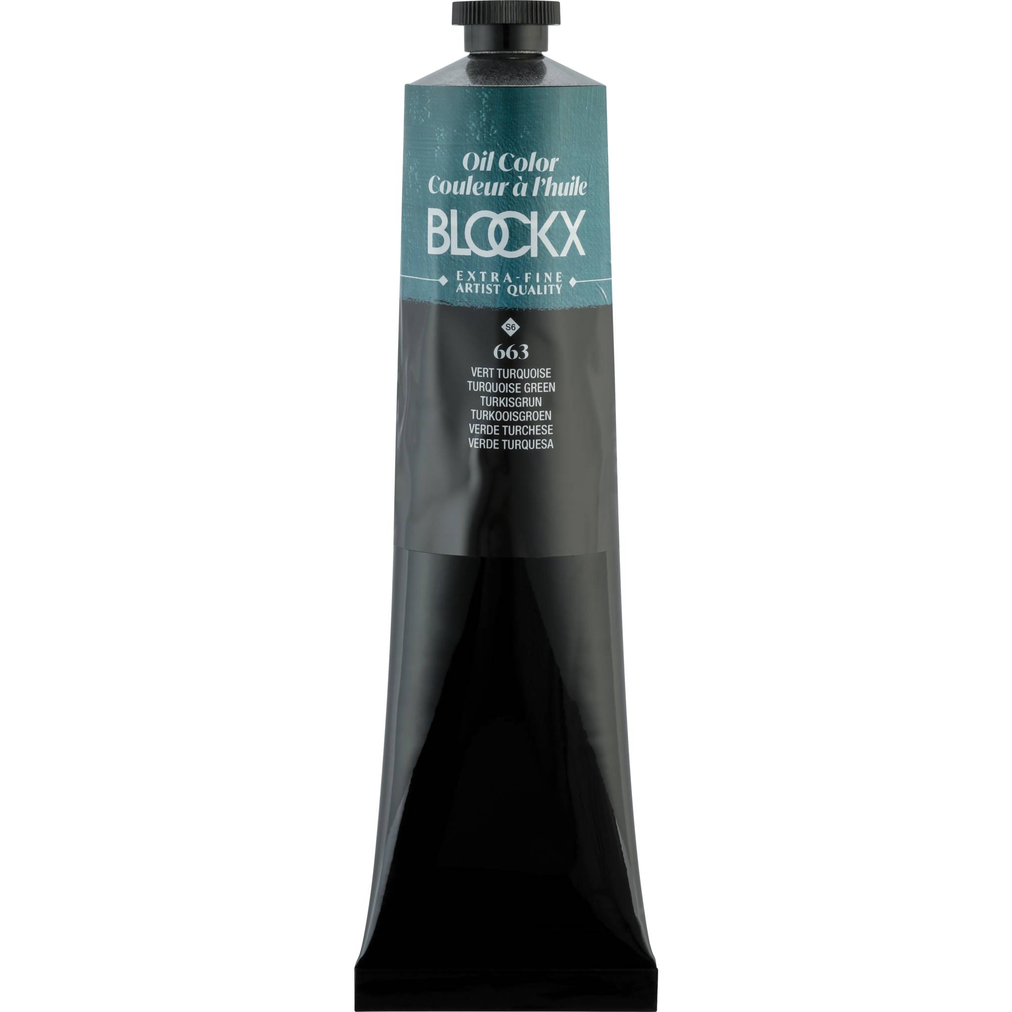 Blockx Ölfarbe, Türkisgrün - Tube 200ml - Türkisgrün 216663BXC