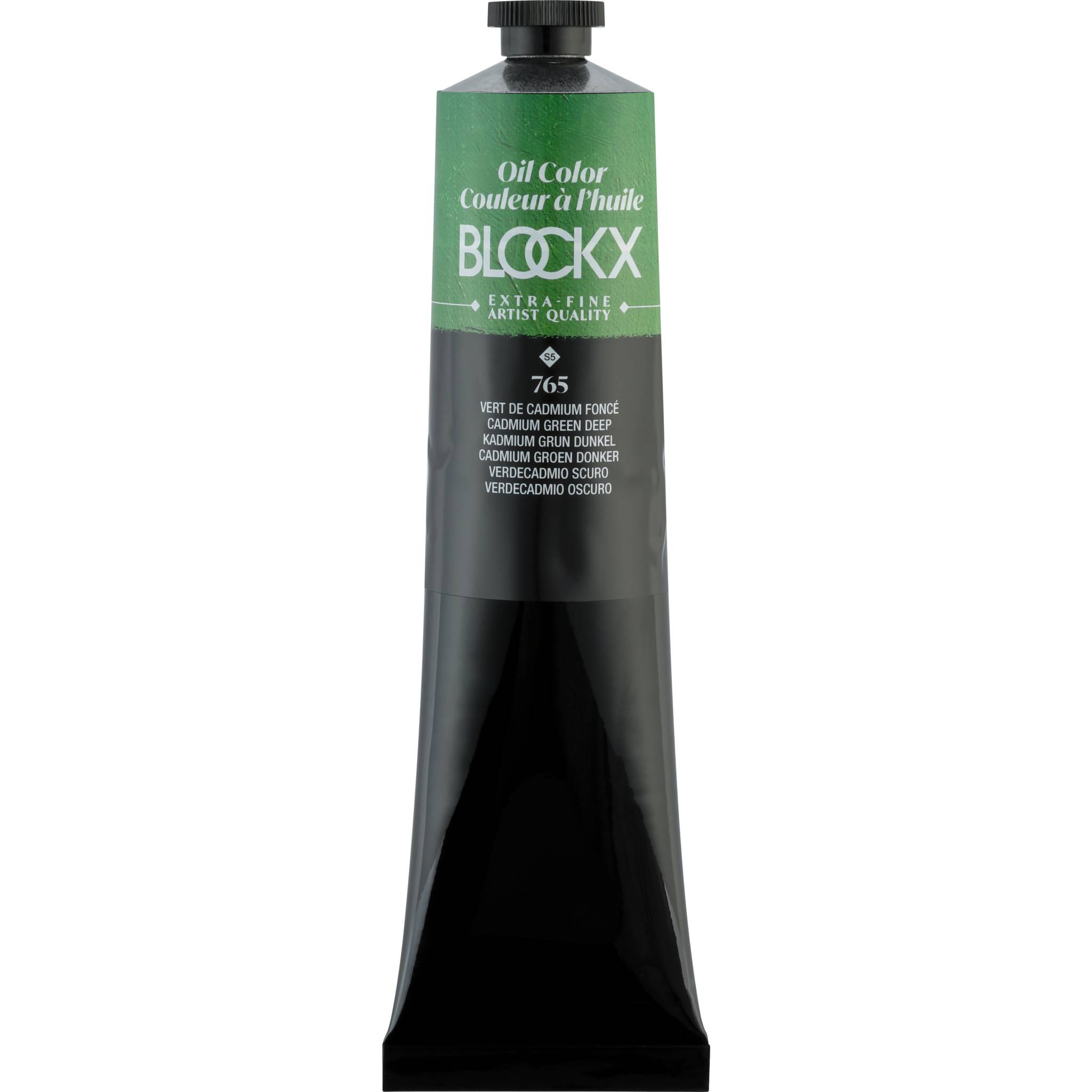 Blockx Ölfarbe, Kadmiumgrün dunkel - Tube 200ml - Kadmium Dunkelgrün 216765BXC