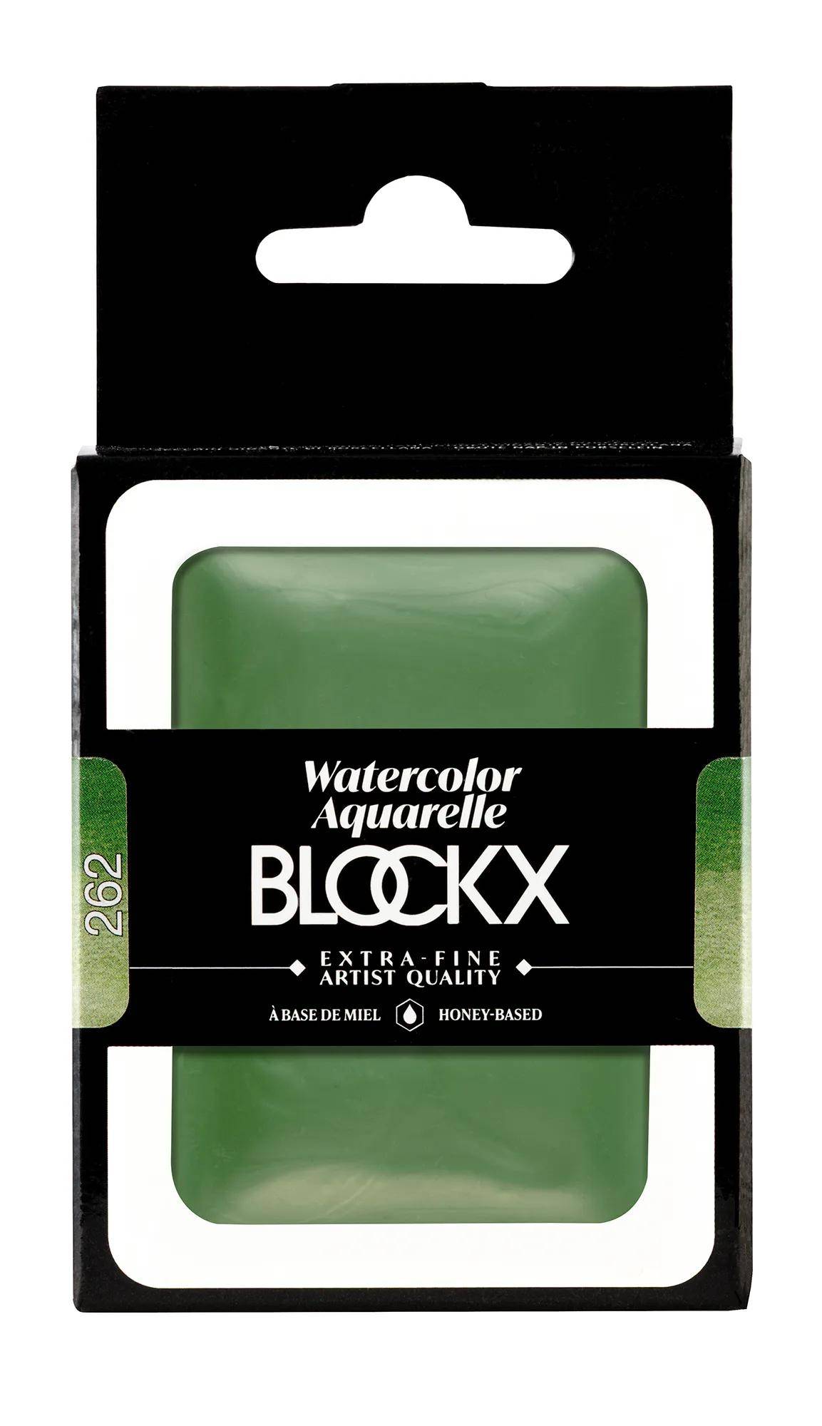 Blockx Aquarellfarbe, Chromgrün - Großer Napf 18ml - Chromgrün 45262BXC