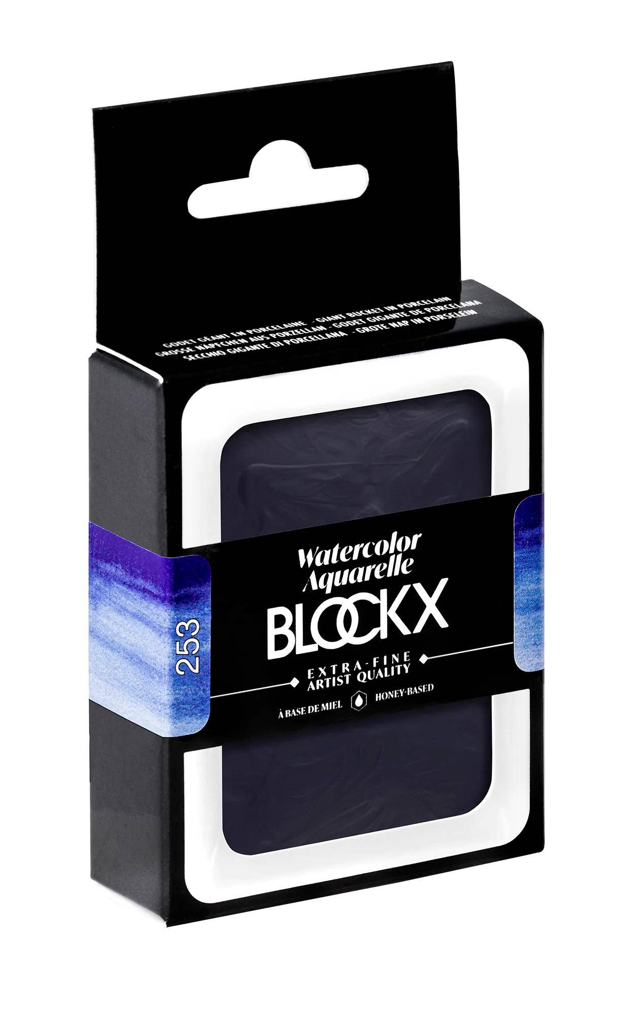 Blockx Aquarellfarbe, Großer Napf 18ml Ultramarinblau dunkel 45253BXC