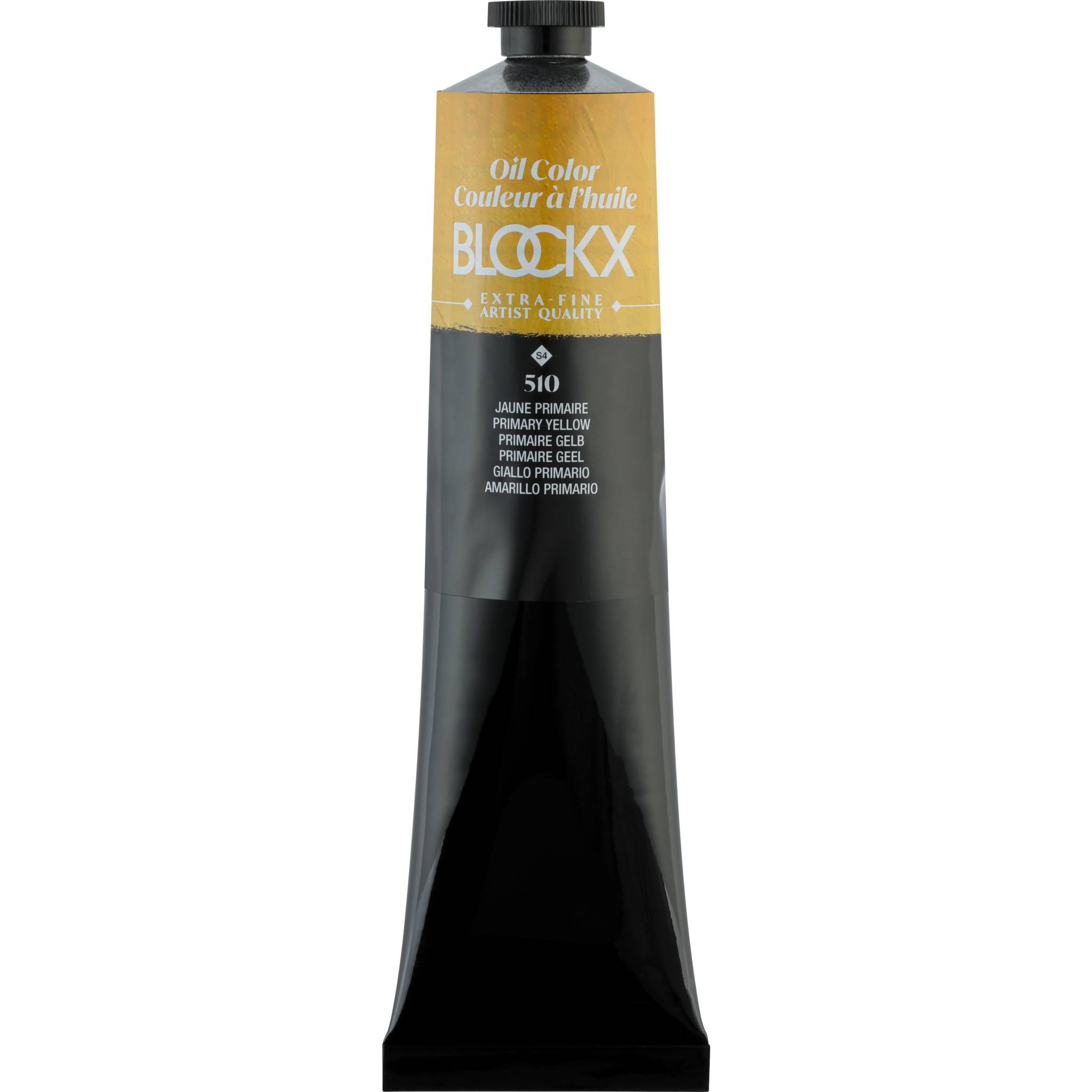 Blockx Ölfarbe, Primärgelb - Tube 200ml - Primärgelb 216510BXC