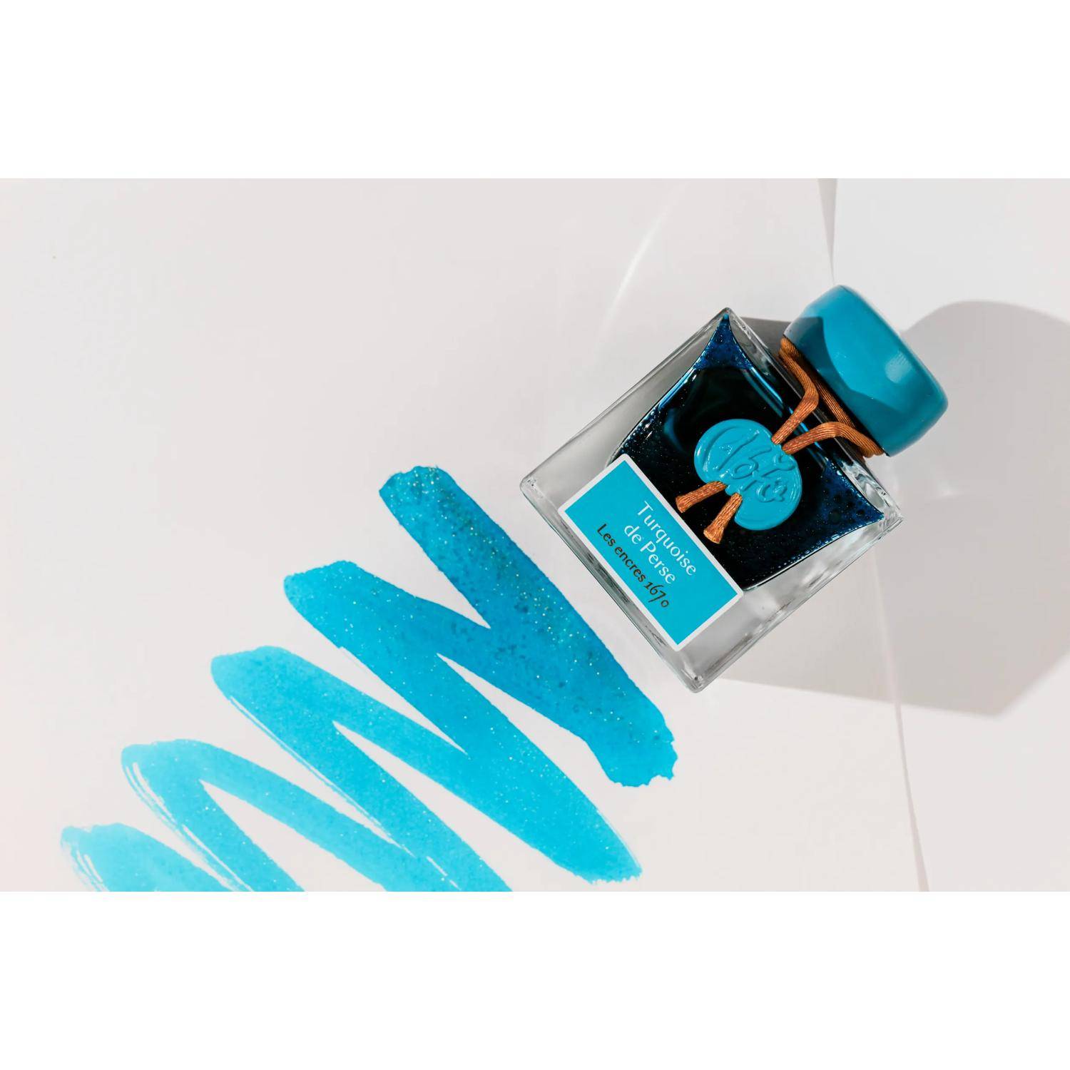 Jacques Herbin Tinte 1670, Flakon 50 ml Turquoise de Perse 15014JT