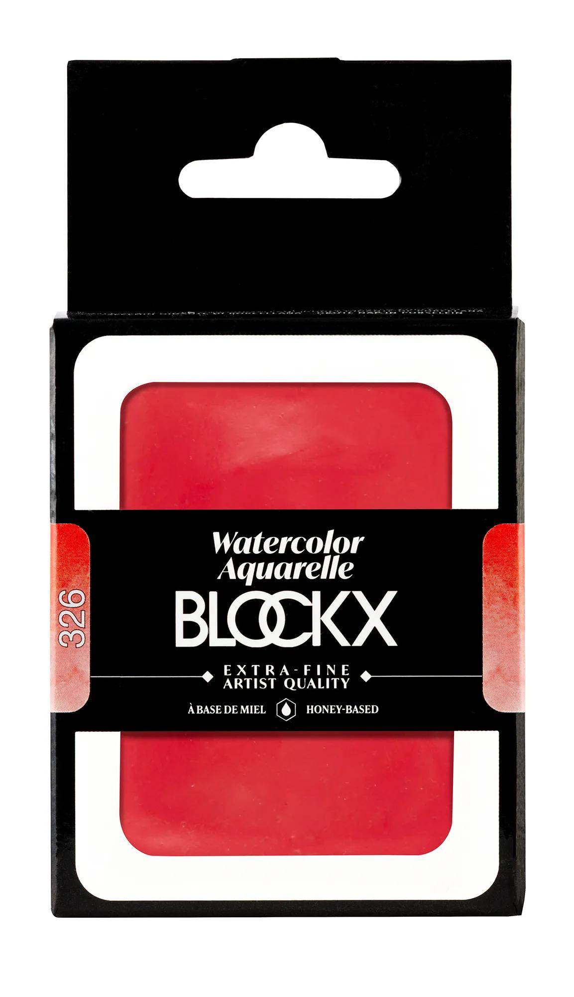 Blockx Aquarellfarbe, Quinacridonrot Großer Napf 18ml Quinacridon Rot 45326BXC