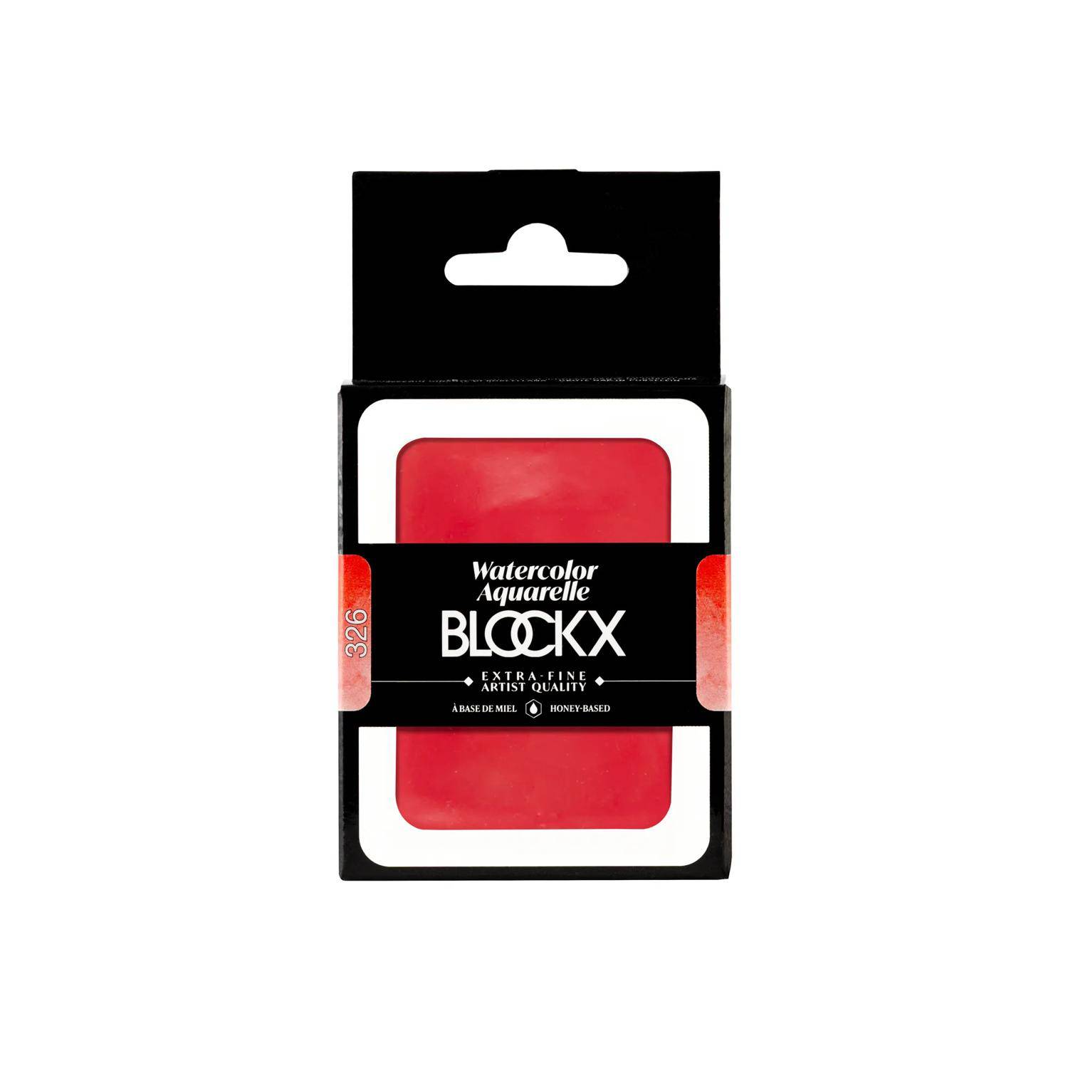 Blockx Aquarellfarbe, Quinacridonrot Großer Napf 18ml Quinacridon Rot 45326BXC