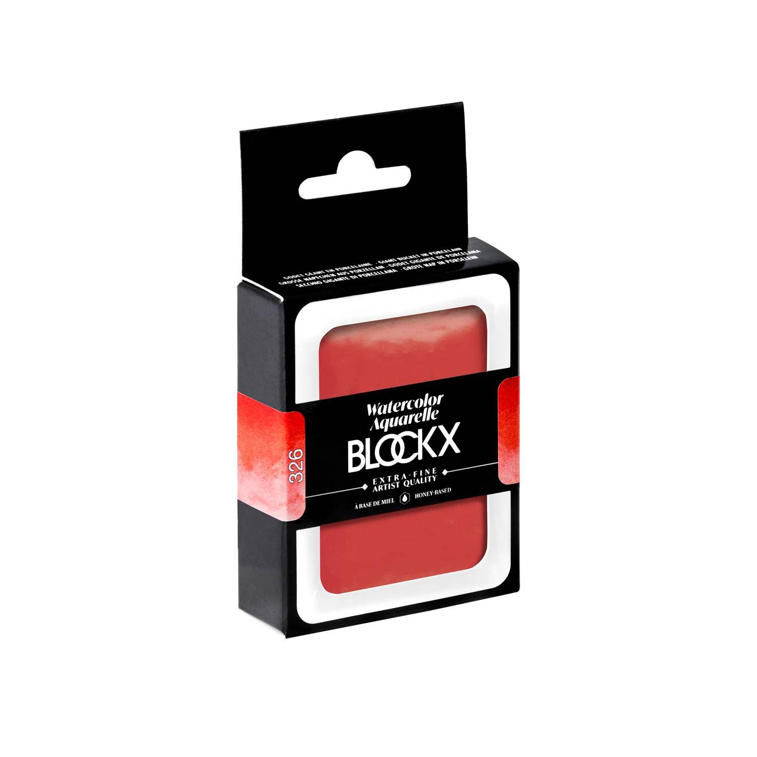 Blockx Aquarellfarbe, Quinacridonrot Großer Napf 18ml Quinacridon Rot 45326BXC