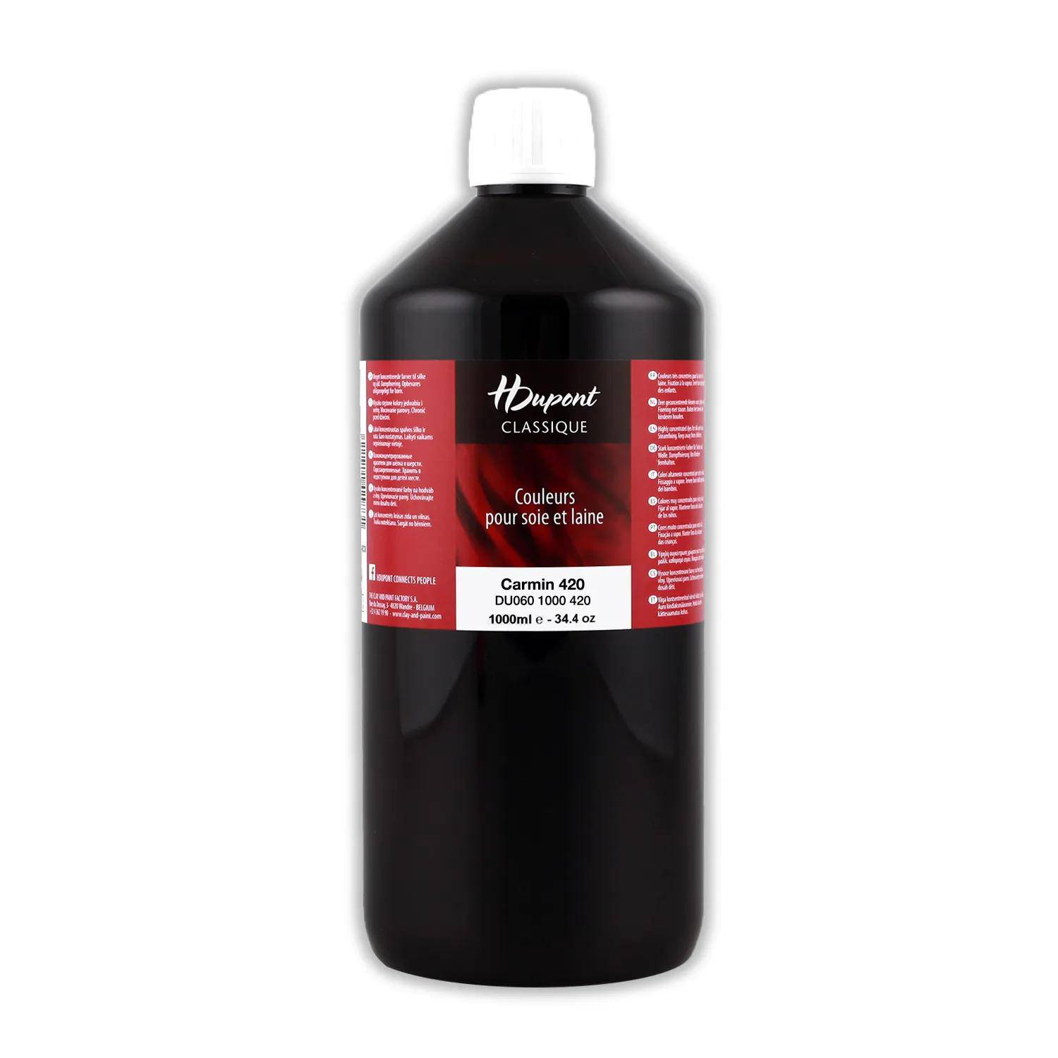 H Dupont H Dupont classique 1L, Seidenmalfarbe, Karminrot - Karmin DU0601000420C