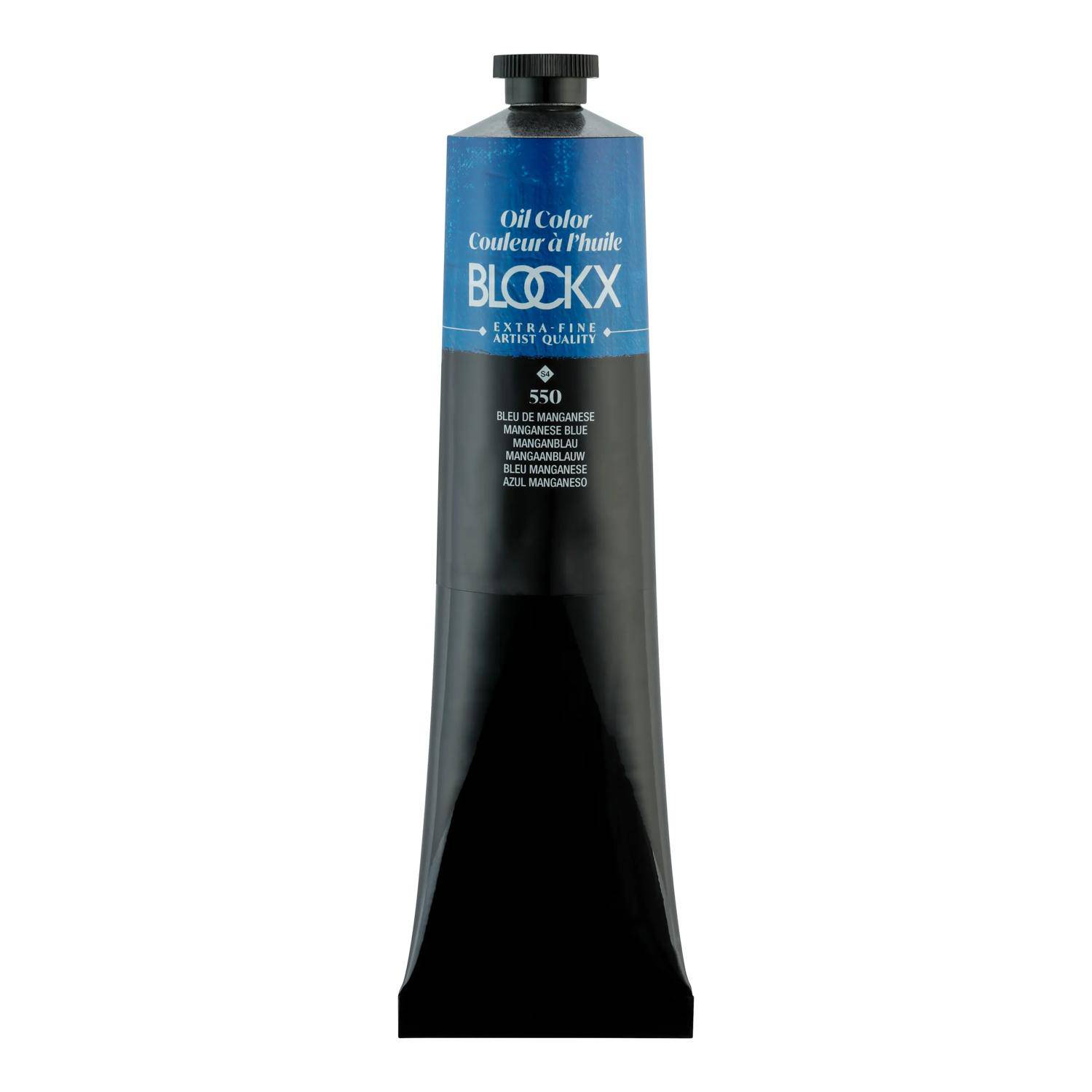 Blockx Ölfarbe, Manganblau - Tube 200ml - Manganblau 216550BXC