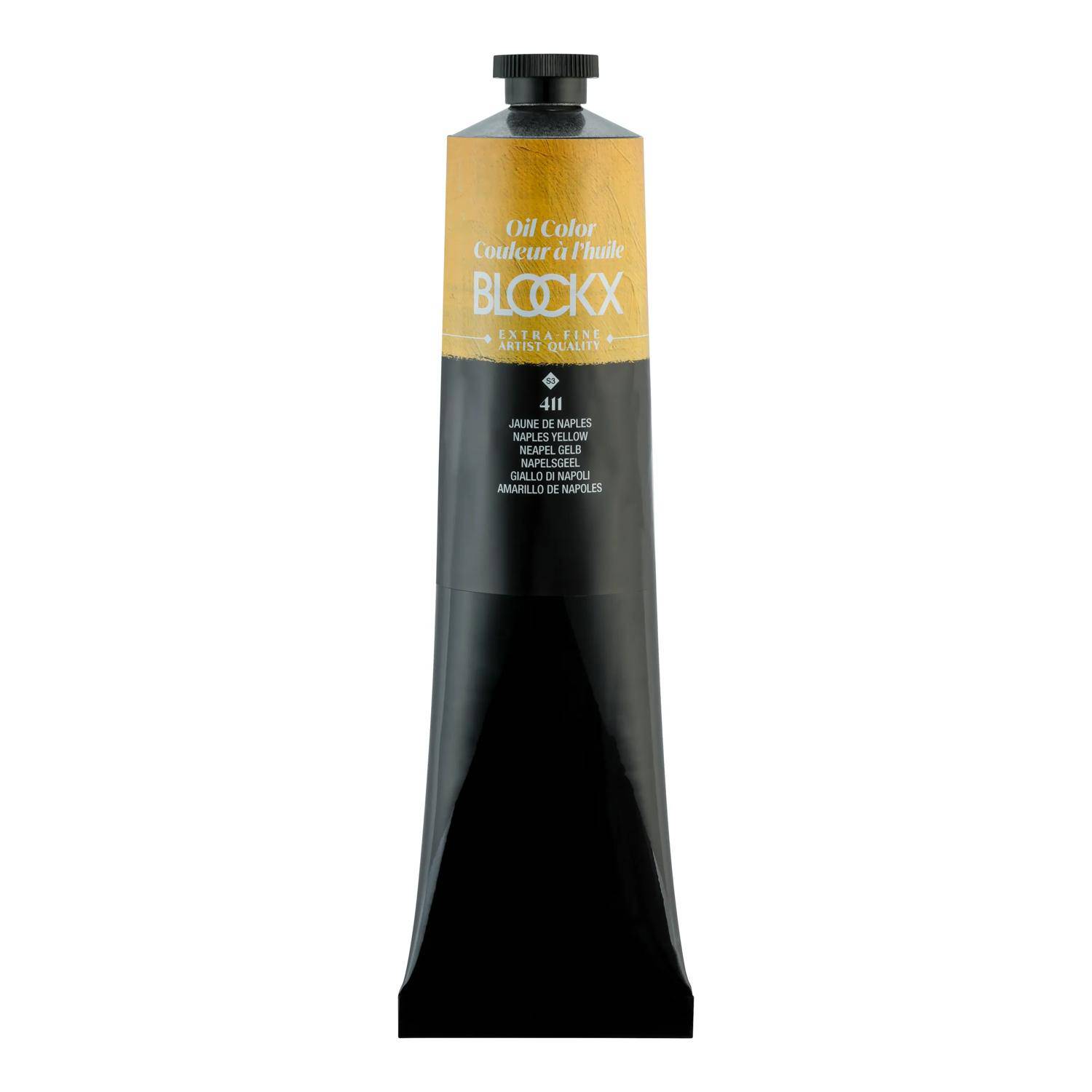 Blockx Ölfarbe, Neapelgelb - Tube 200ml - Neapelgelb 216411BXC