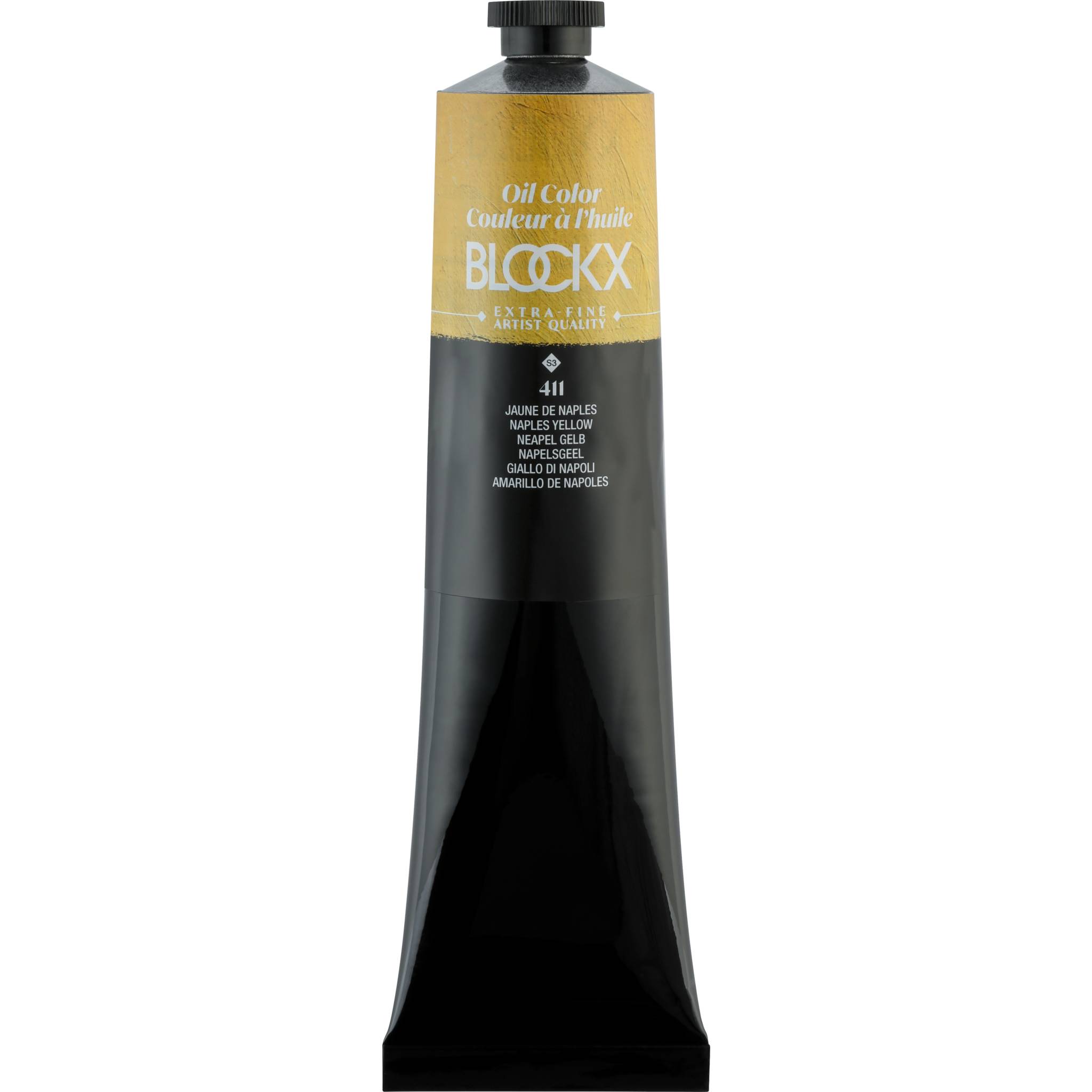 Blockx Ölfarbe, Neapelgelb - Tube 200ml - Neapelgelb 216411BXC