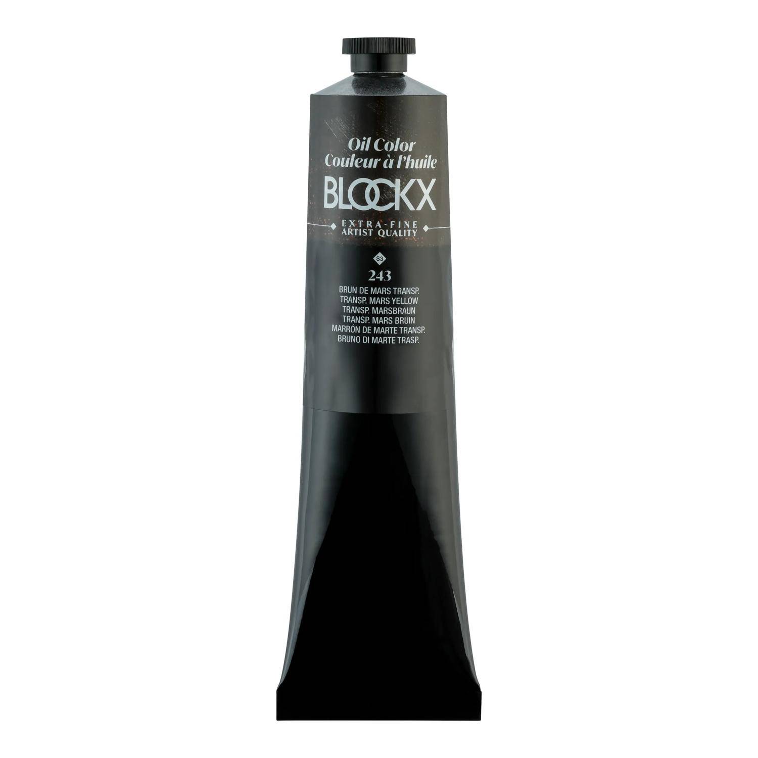 Blockx Ölfarbe, Marsbraun transparent Tube 200ml Marsbraun transparent 216243BXC