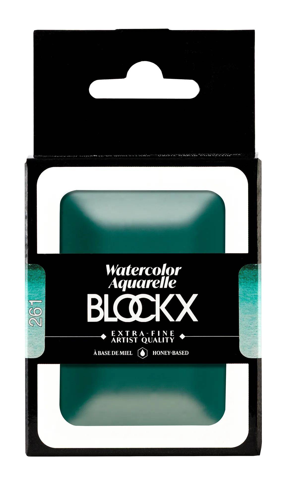Blockx Aquarellfarbe,Smaragdgrün- Großer Napf 18ml - Smaragdgrün| 45261BXC