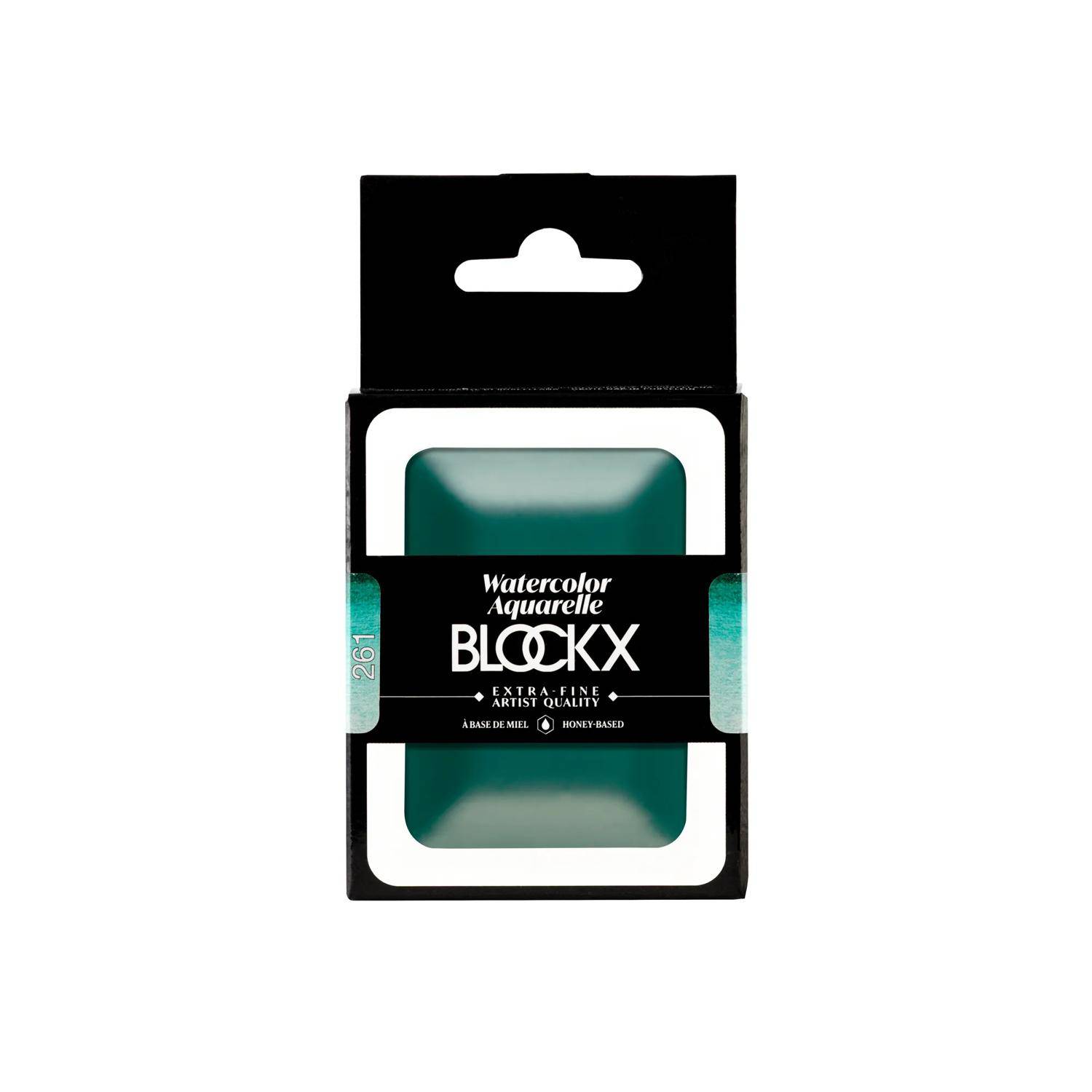 Blockx Aquarellfarbe,Smaragdgrün- Großer Napf 18ml - Smaragdgrün| 45261BXC