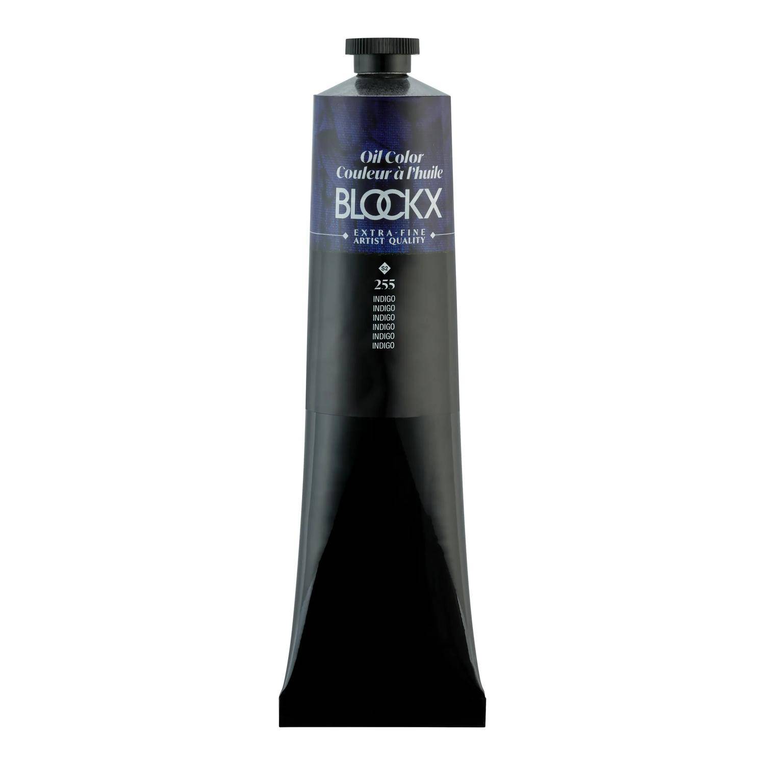 Blockx Ölfarbe, Indigo - Tube 200ml - Indigo 216255BXC