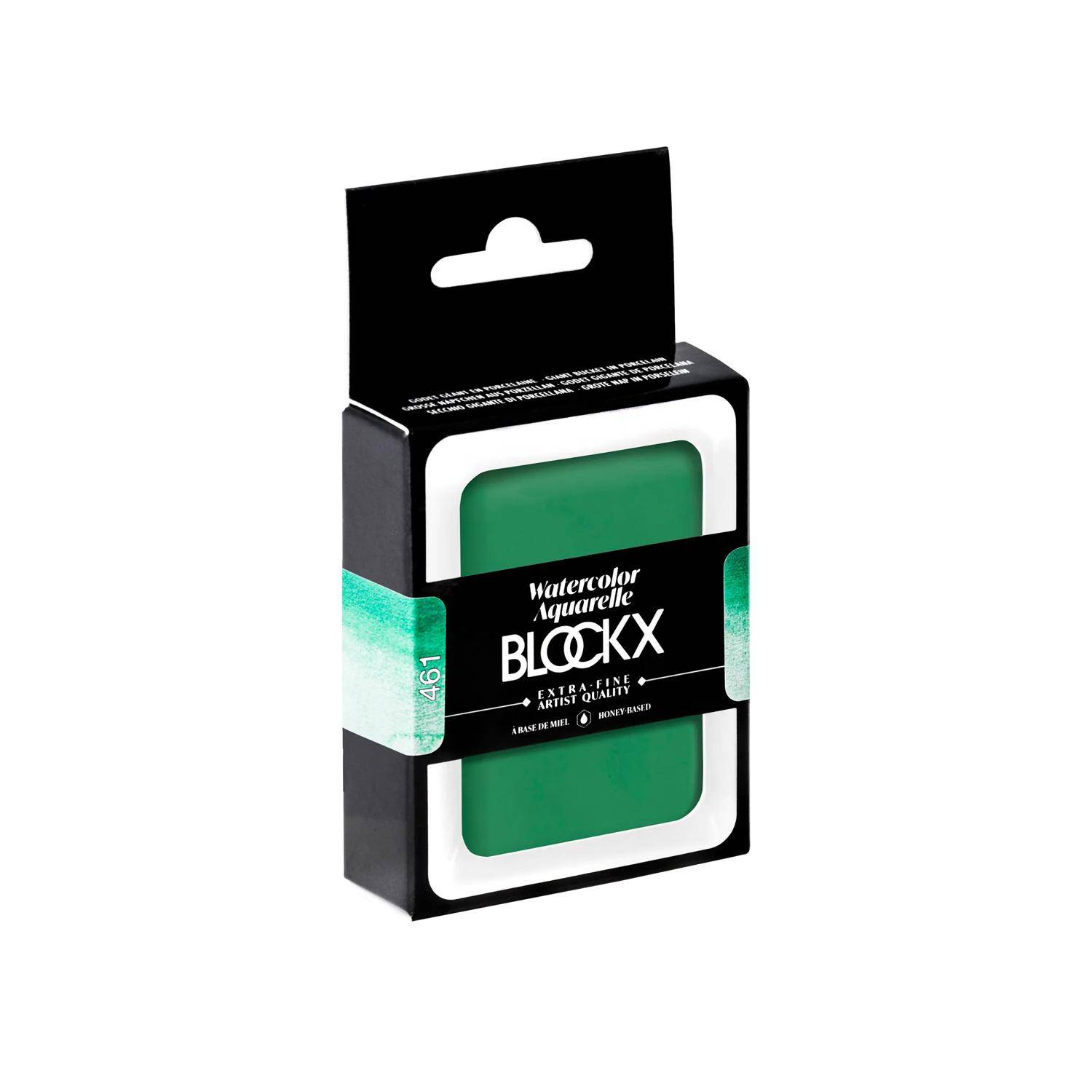 Blockx Aquarellfarbe, Kobaltgrün - Großer Napf 18ml - Kobaltgrün 45461BXC