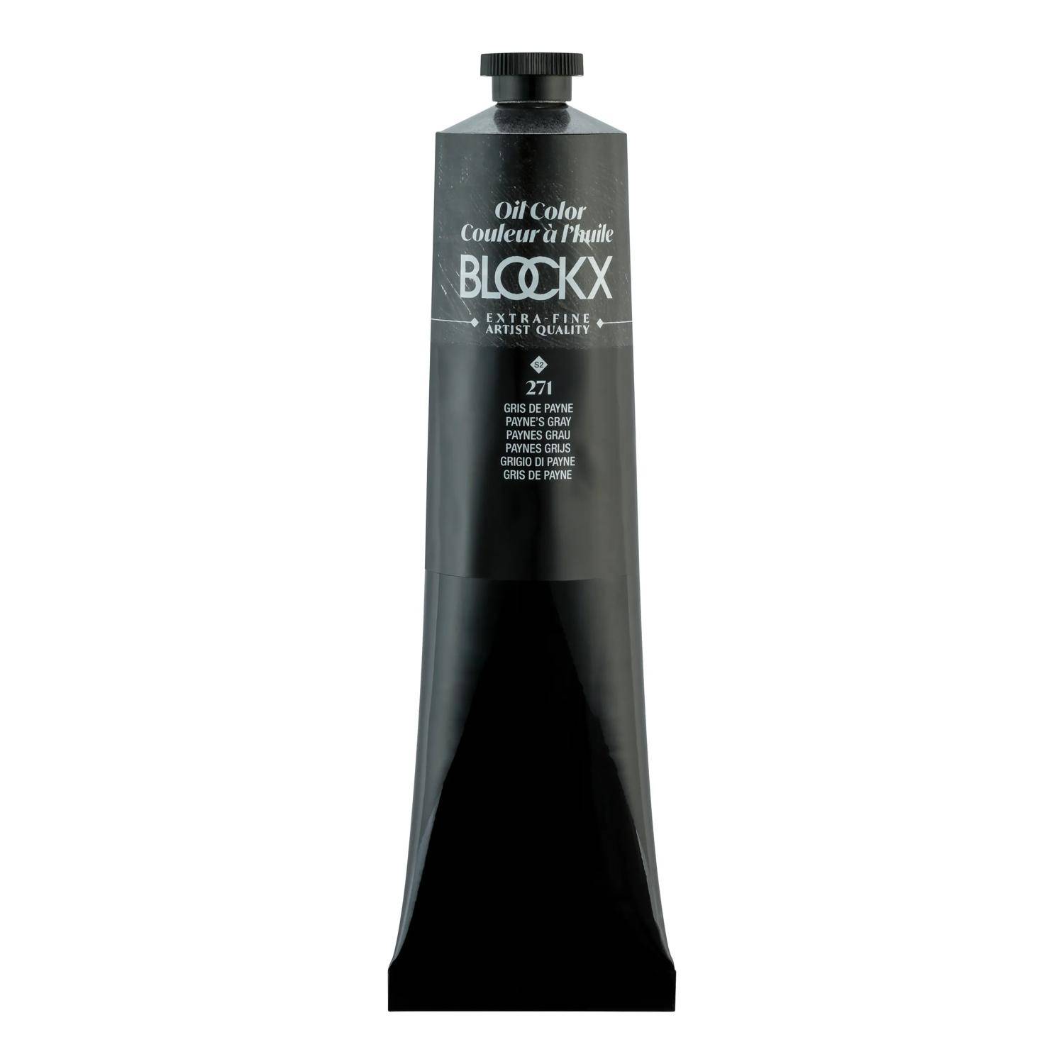 Blockx Ölfarbe, Paynesgrau - Tube 200ml - Paynegrau 216271BXC