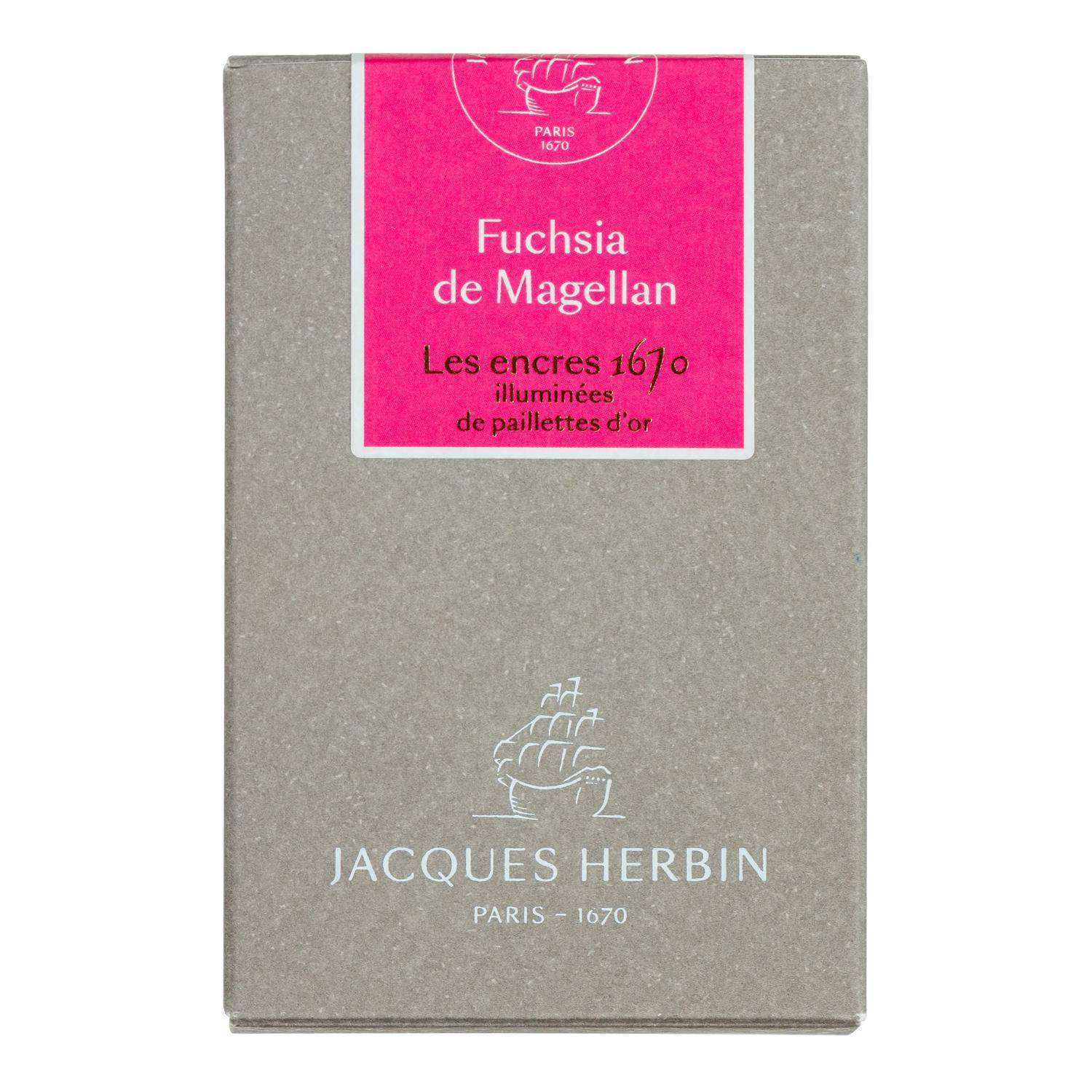Jacques Herbin Tinte 1670 Émeraude de Chivor Flakon 50ml - Fuchsia 15063JT