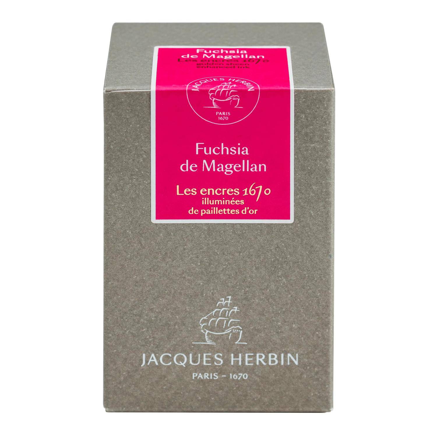 Jacques Herbin Tinte 1670 Émeraude de Chivor Flakon 50ml - Fuchsia 15063JT