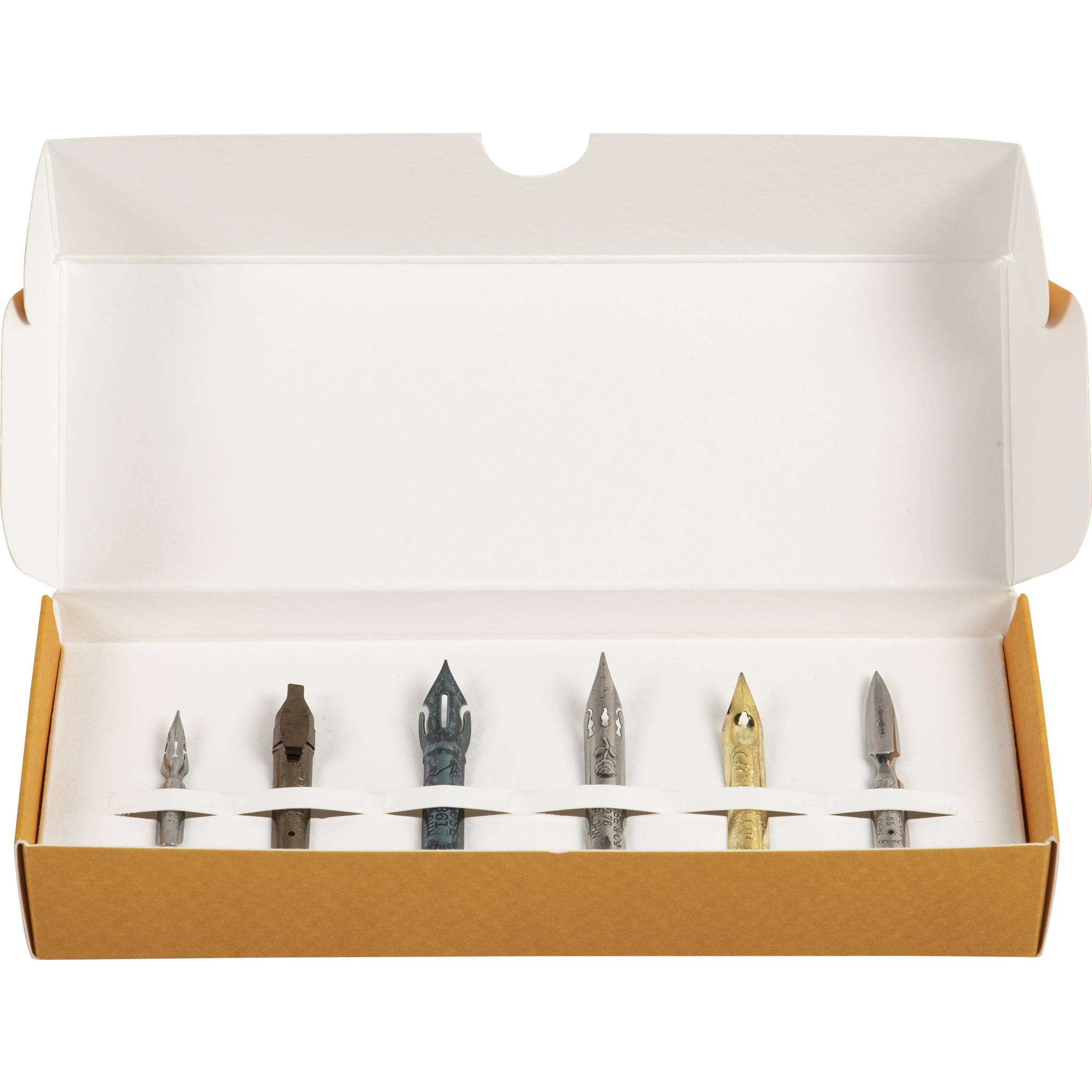 Jacques Herbin Set mit 6 Kalligrafiefedern 20101JT