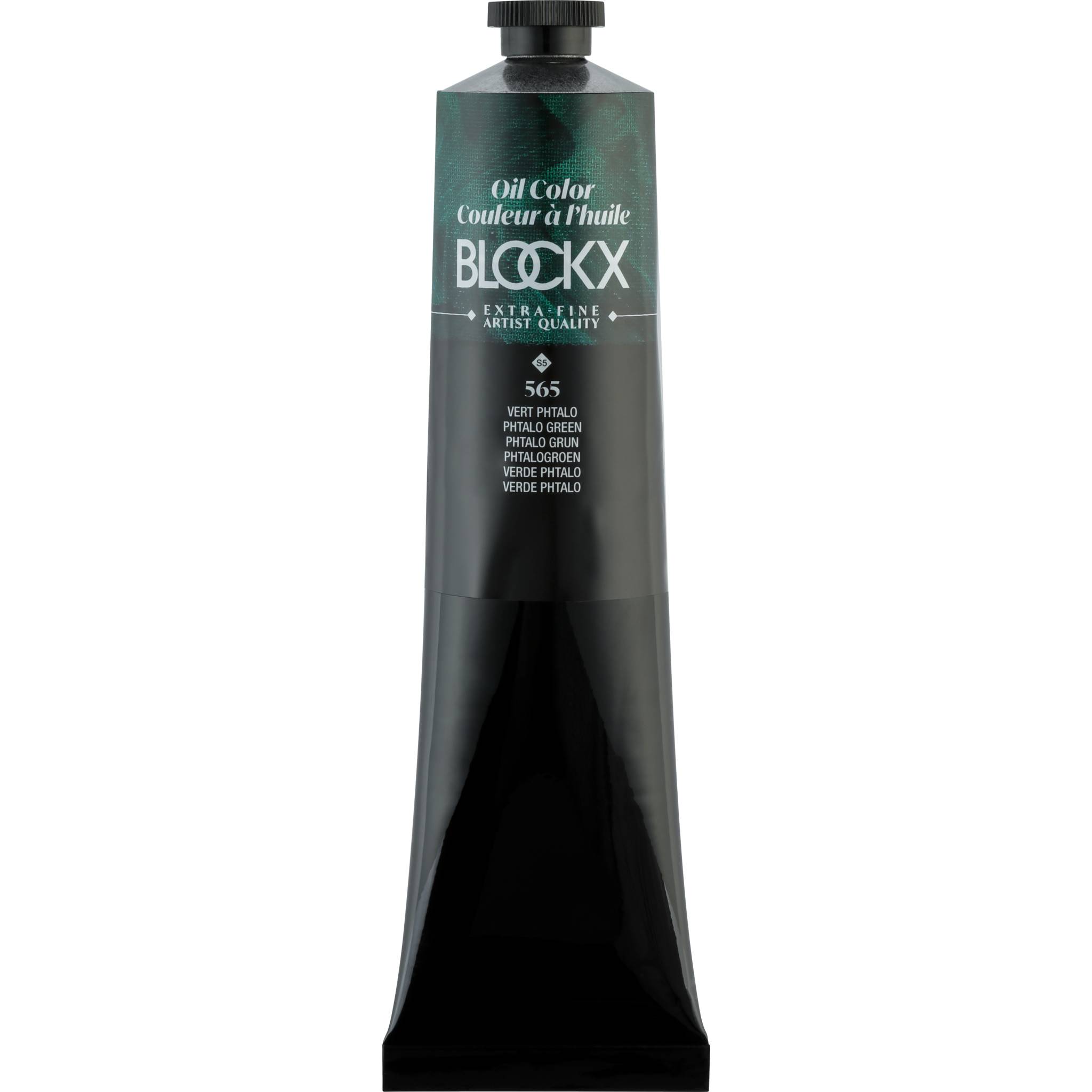 Blockx Ölfarbe, Phtalogrün - Tube 200ml - Phthalogrün 216565BXC