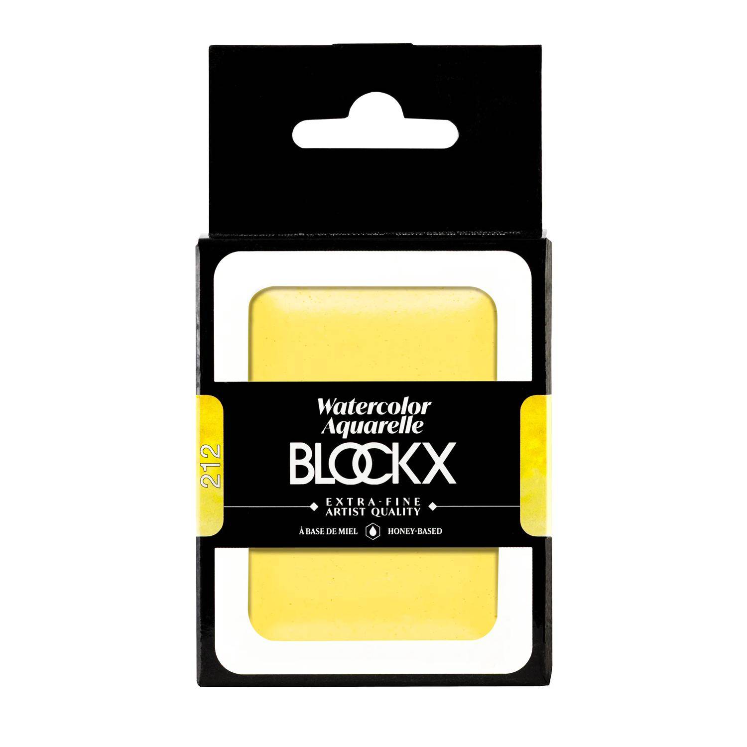 Blockx Aquarellfarbe, Blockx Gelb - Großer Napf 18ml - Blockx Gelb 45212BXC