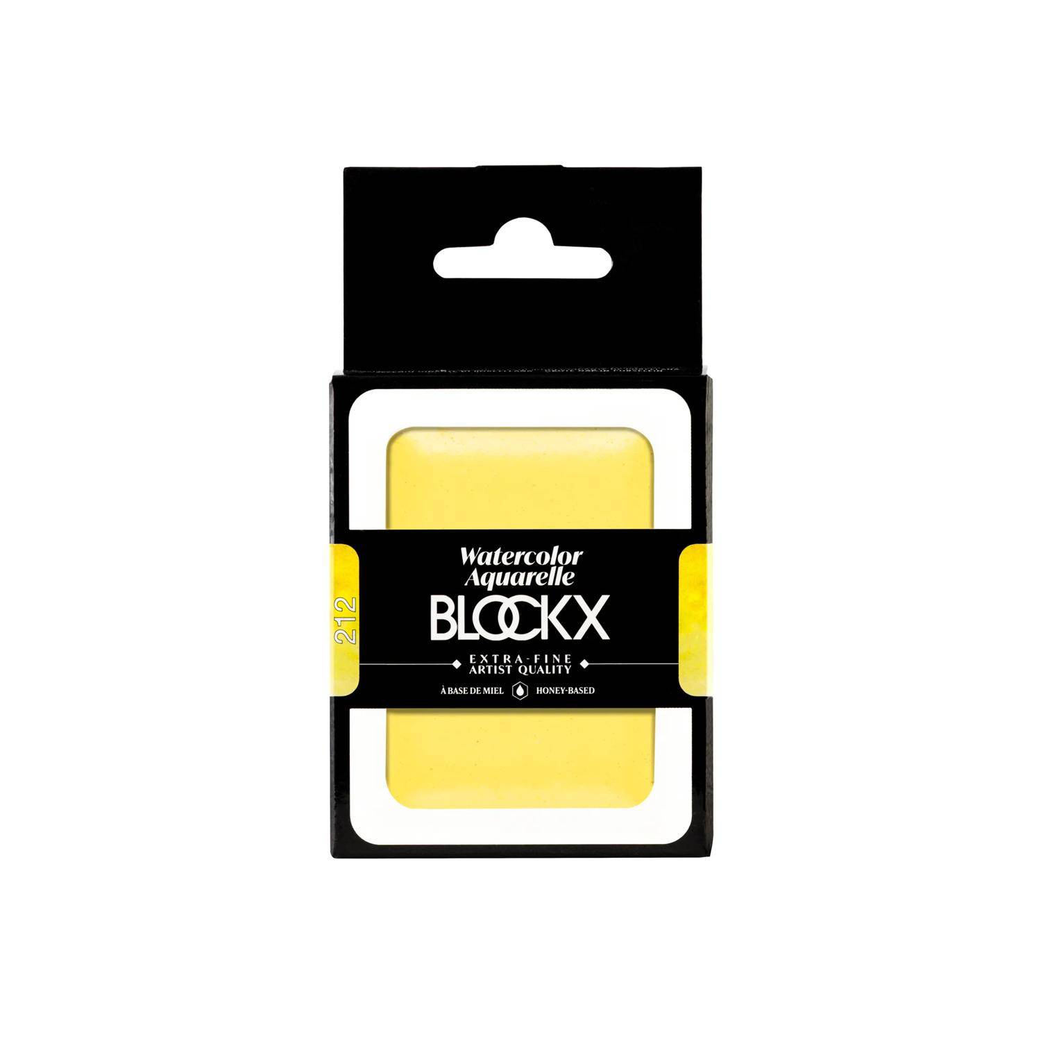 Blockx Aquarellfarbe, Blockx Gelb - Großer Napf 18ml - Blockx Gelb 45212BXC