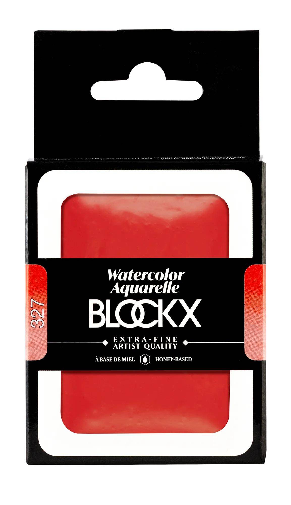 Blockx Aquarellfarbe, Blockx Rot - Großer Napf 18ml - Rot Blockx 45327BXC
