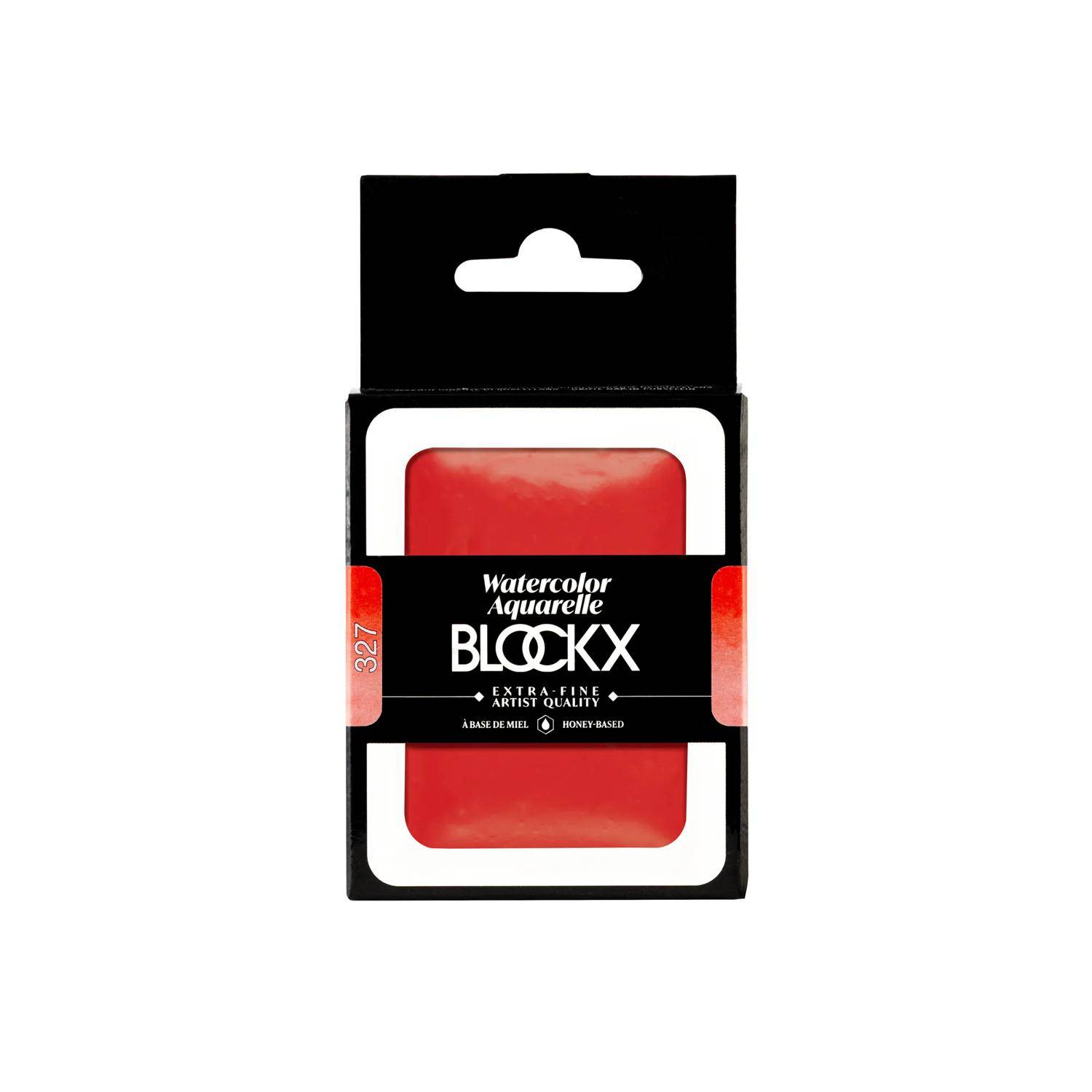 Blockx Aquarellfarbe, Blockx Rot - Großer Napf 18ml - Rot Blockx 45327BXC