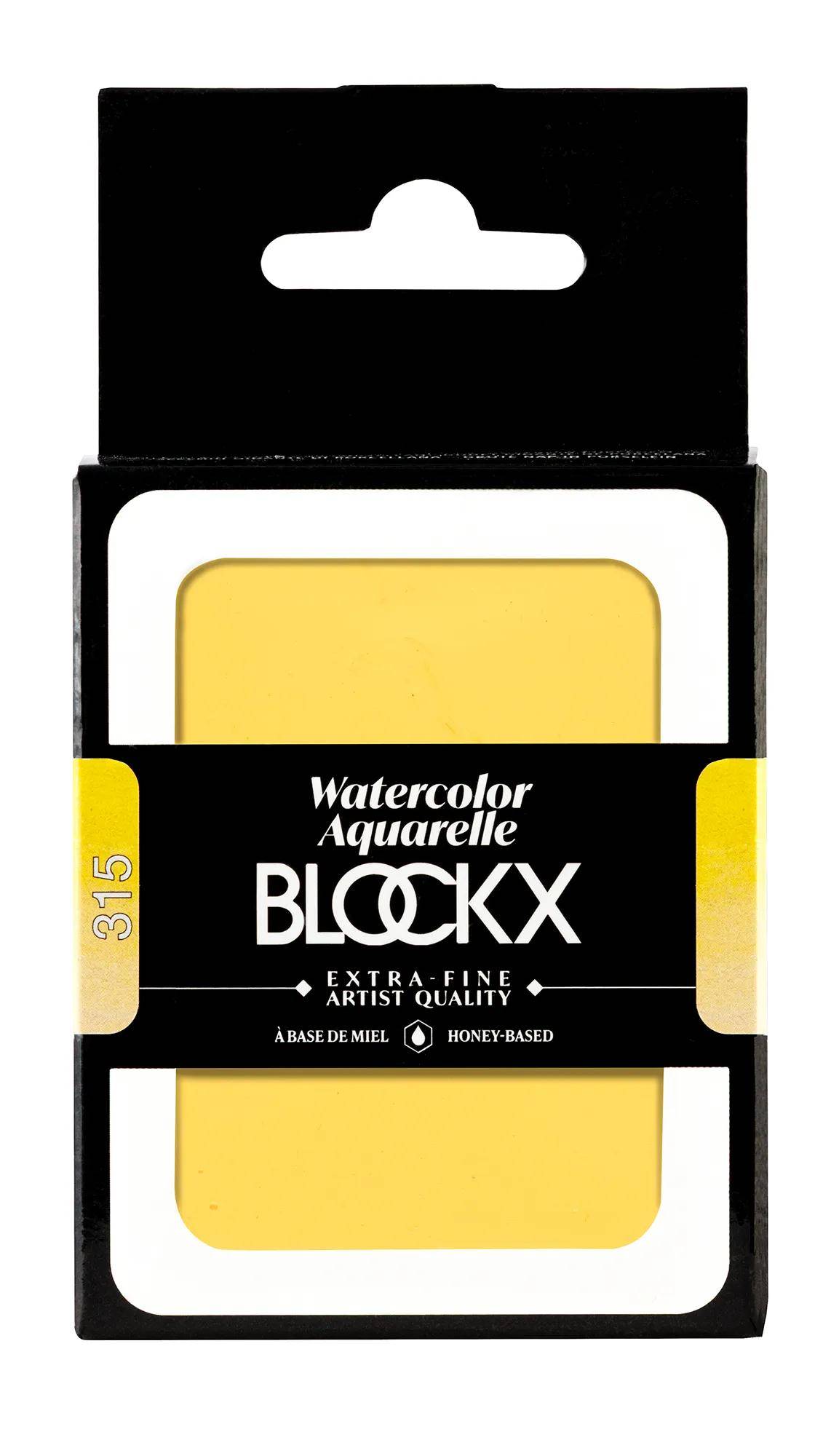 Blockx Aquarellfarbe, Großer Napf 18ml Cadmium Mittel 45315BXC