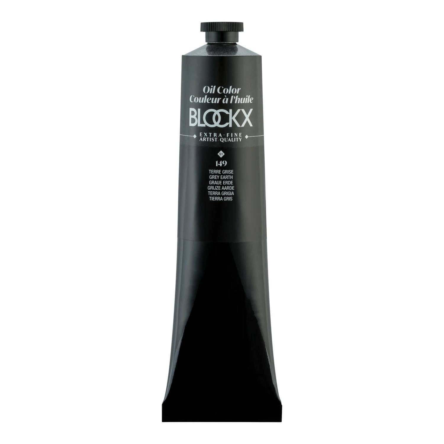 Blockx Ölfarbe, Graue Erde - Tube 200ml - Graue Erde 216149BXC