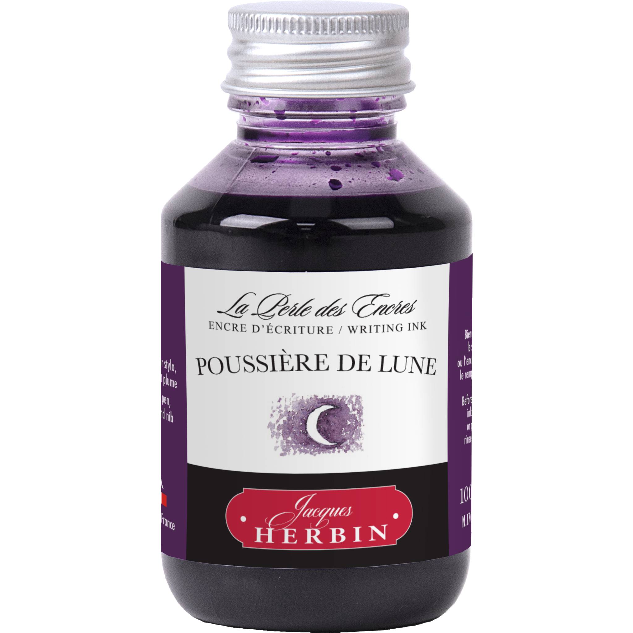 Jacques Herbin Tinte Georges&Co in PET Flakon 100ml - Mondstaubviolett 17048T