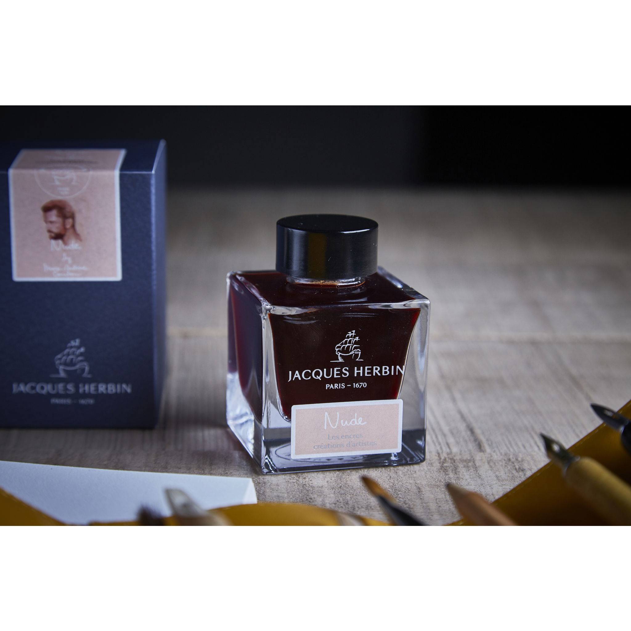 Jacques Herbin Tinte Création d'Artistes NUDE, Flakon 50ml - Nude 13240JT