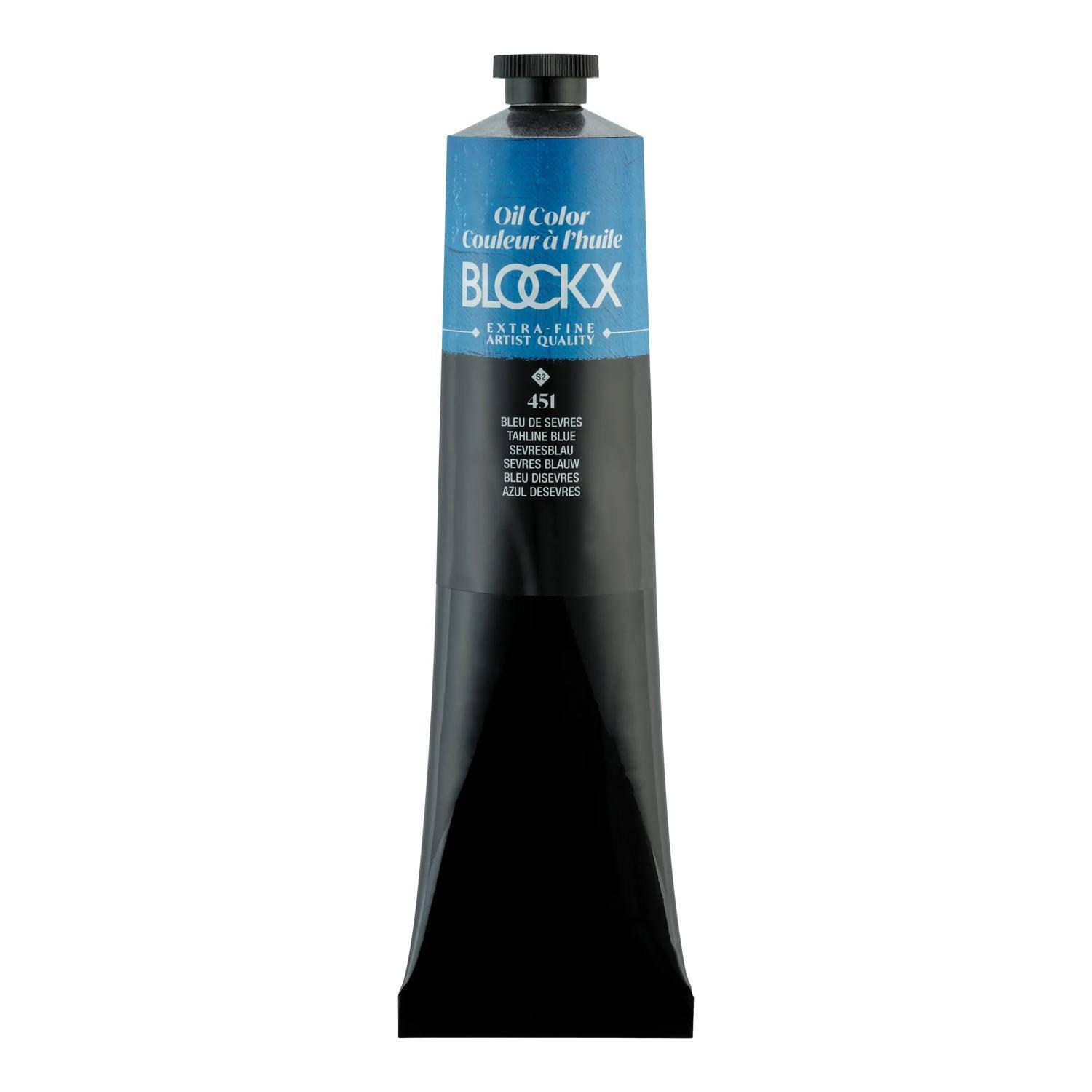 Blockx Ölfarbe, Sèvresblau - Tube 200ml - Sevresblau 216451BXC