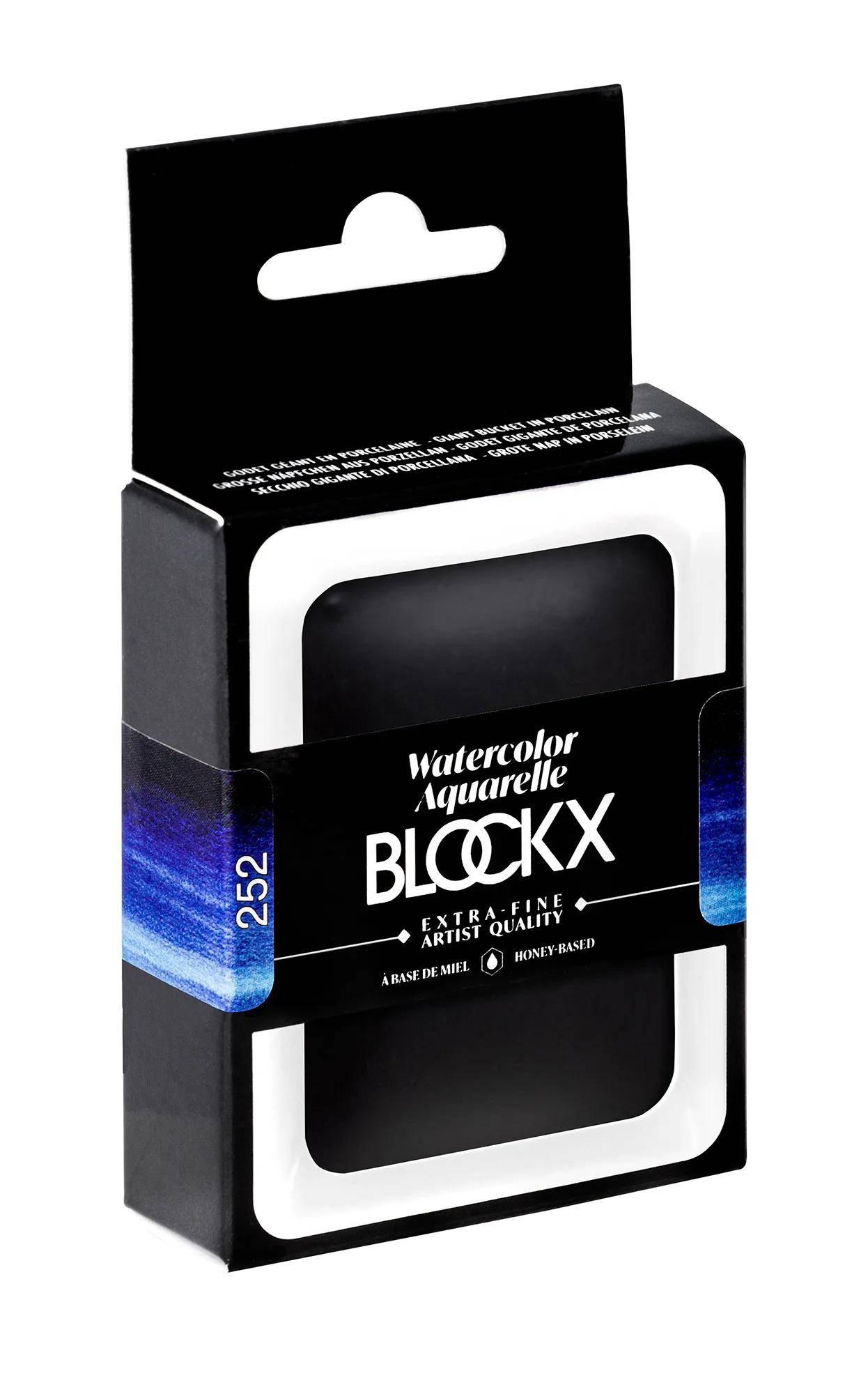 Blockx Aquarellfarbe, Preußischblau - Großer Napf 18ml - Preußischblau 45252BXC