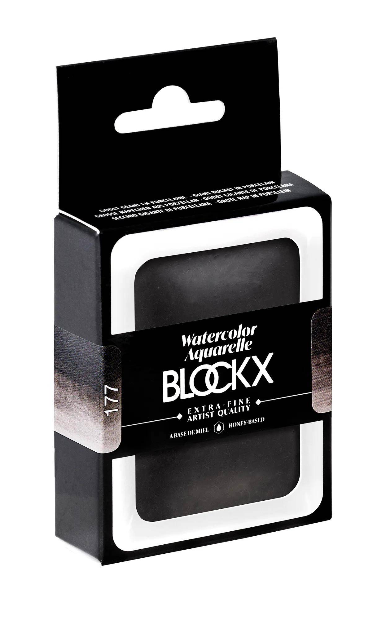 Blockx Aquarellfarbe, Neutraltinte - Großer Napf 18ml - Neutralfarben 45177BXC
